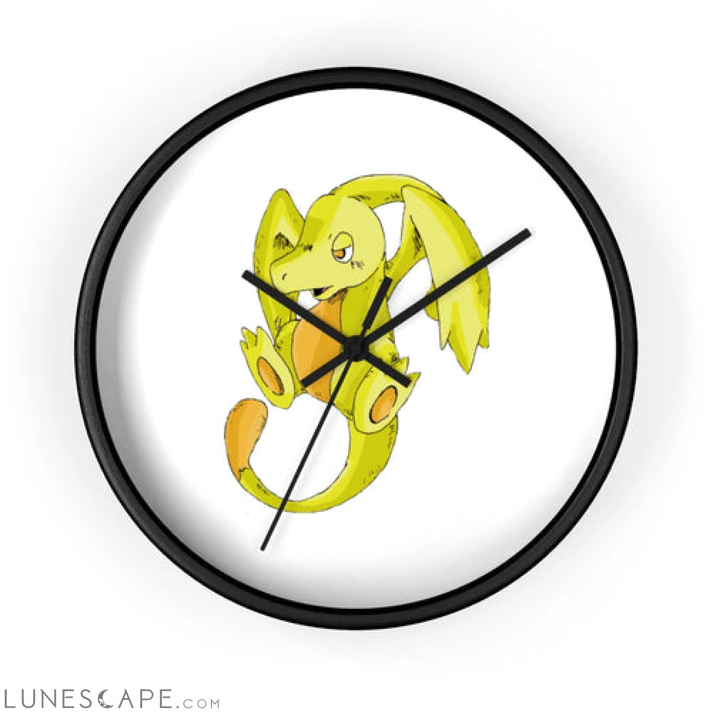 Lighender Wall clock LUNESCAPE