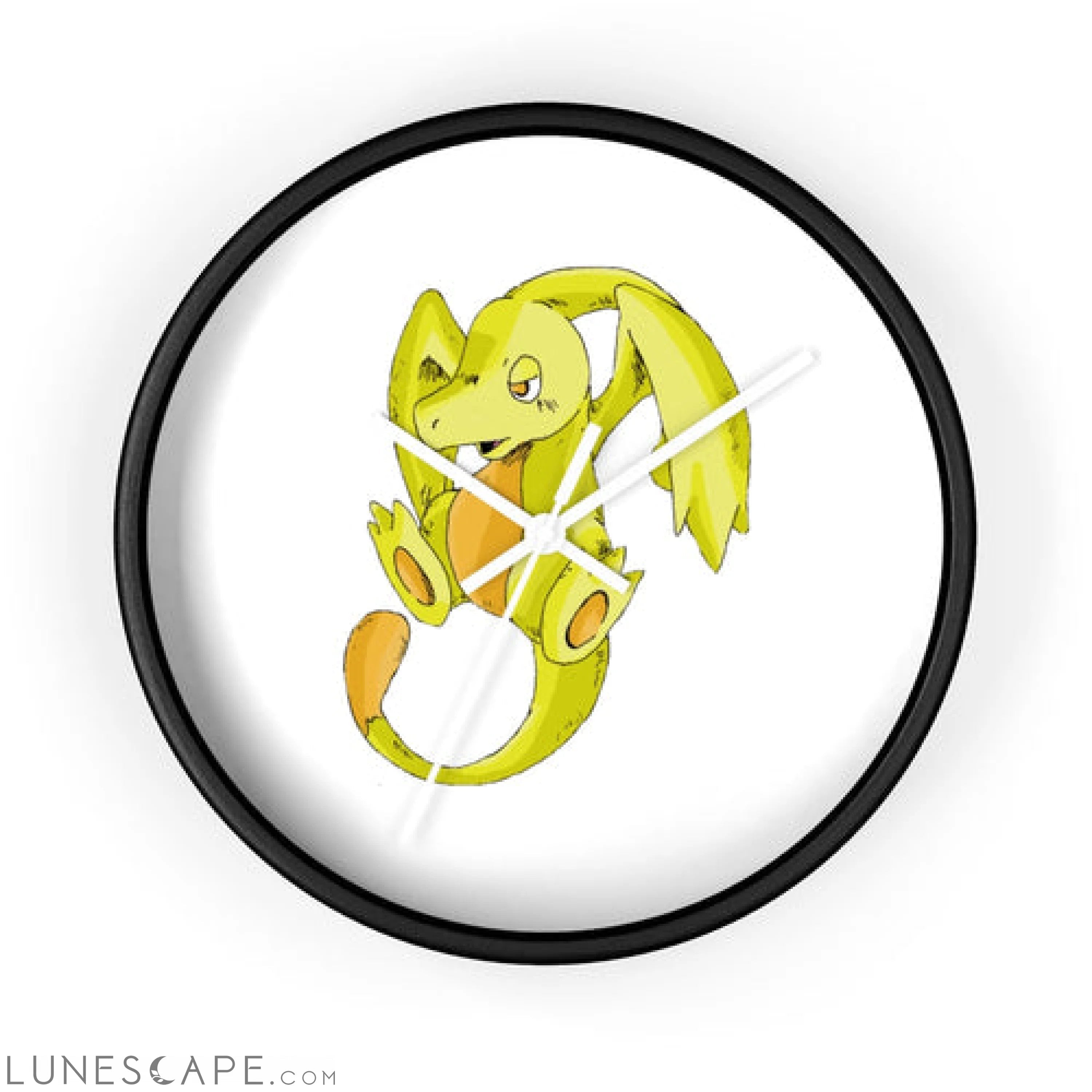 Lighender Wall clock LUNESCAPE