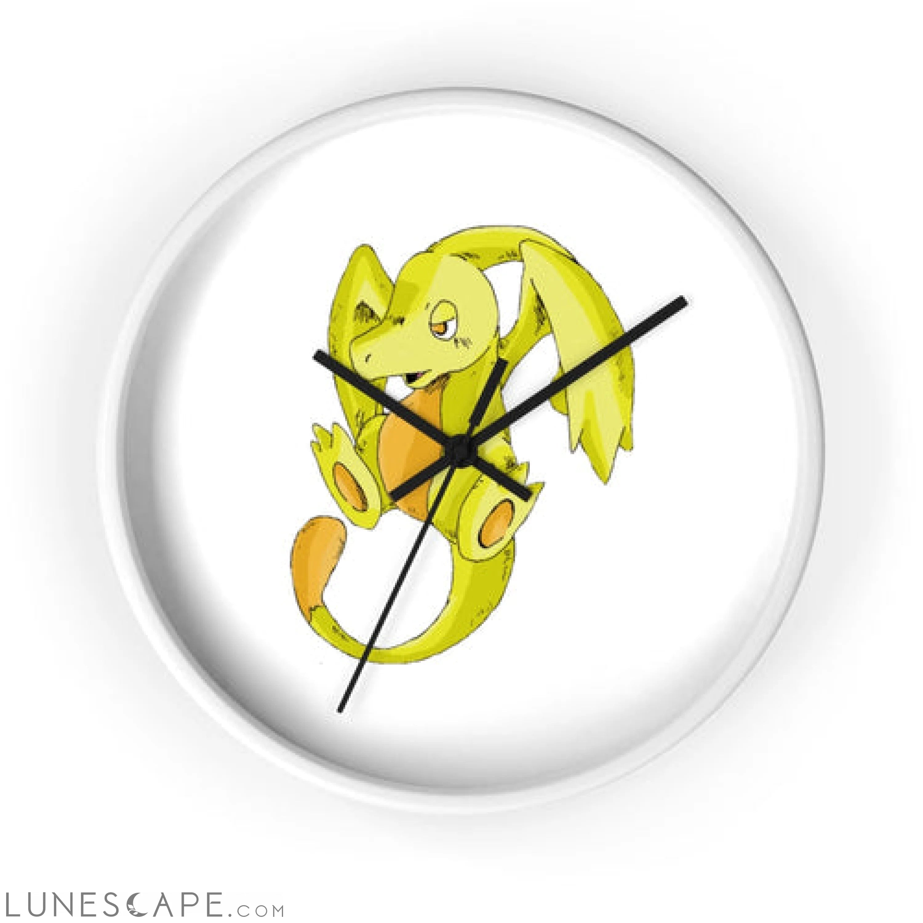 Lighender Wall clock LUNESCAPE