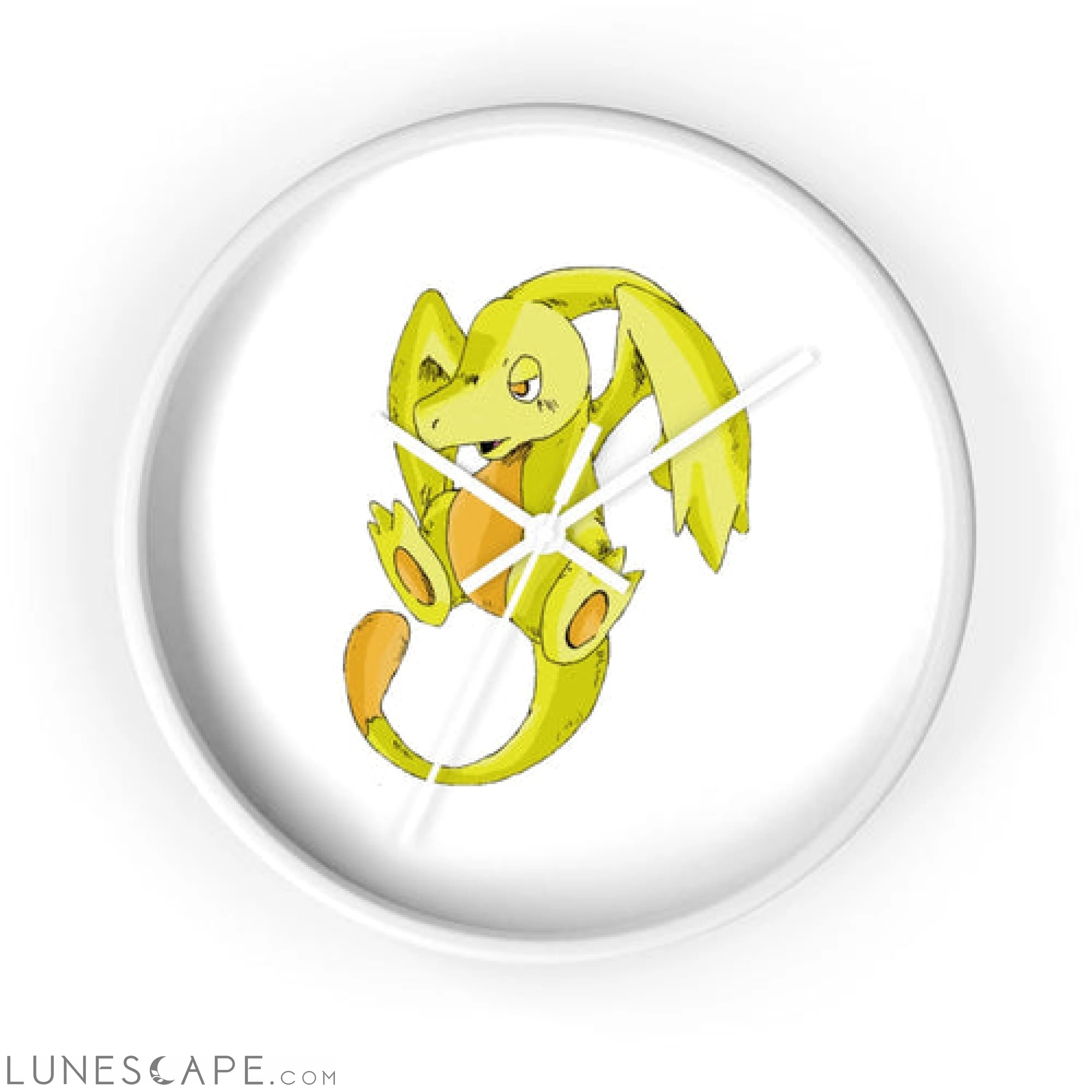 Lighender Wall clock LUNESCAPE