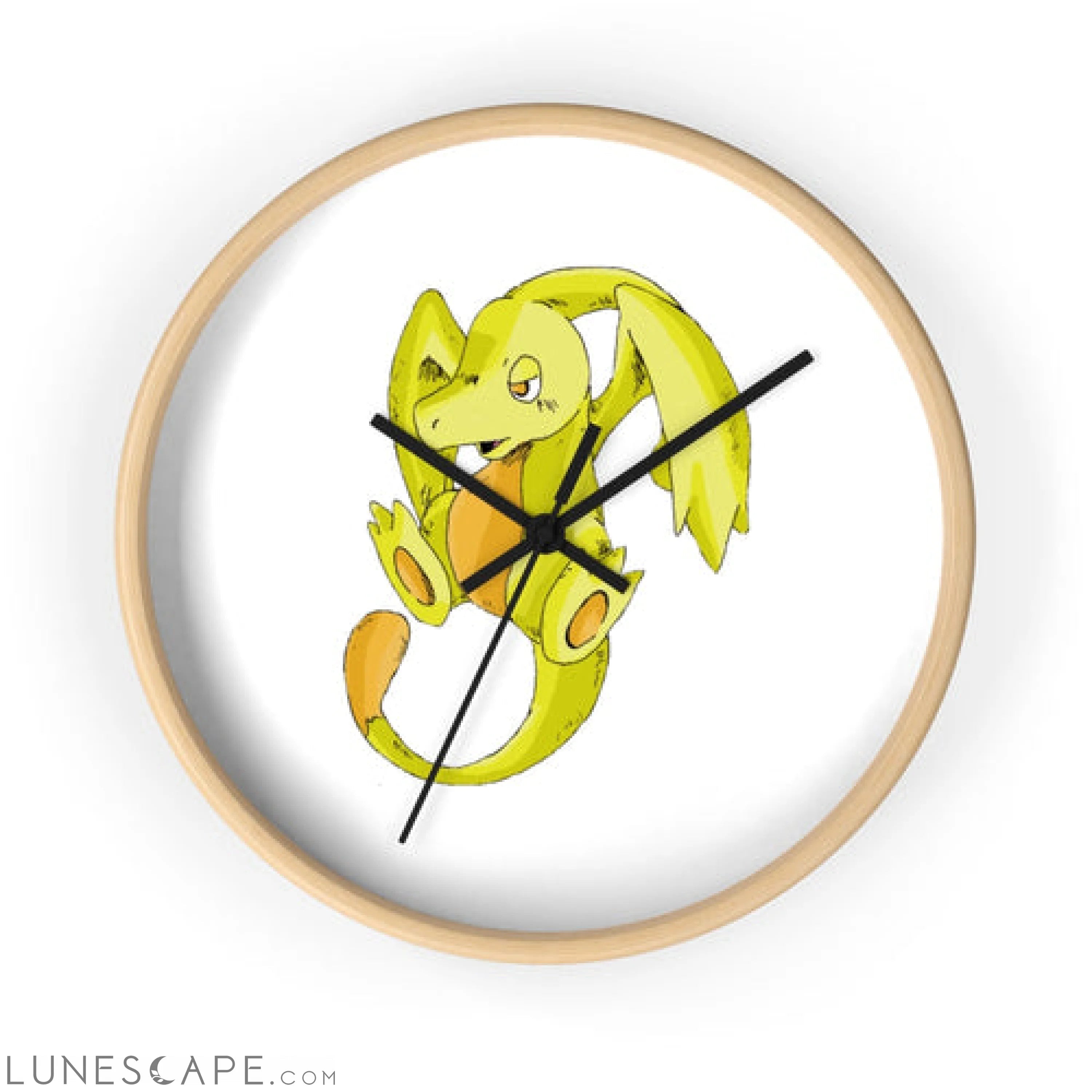 Lighender Wall clock LUNESCAPE