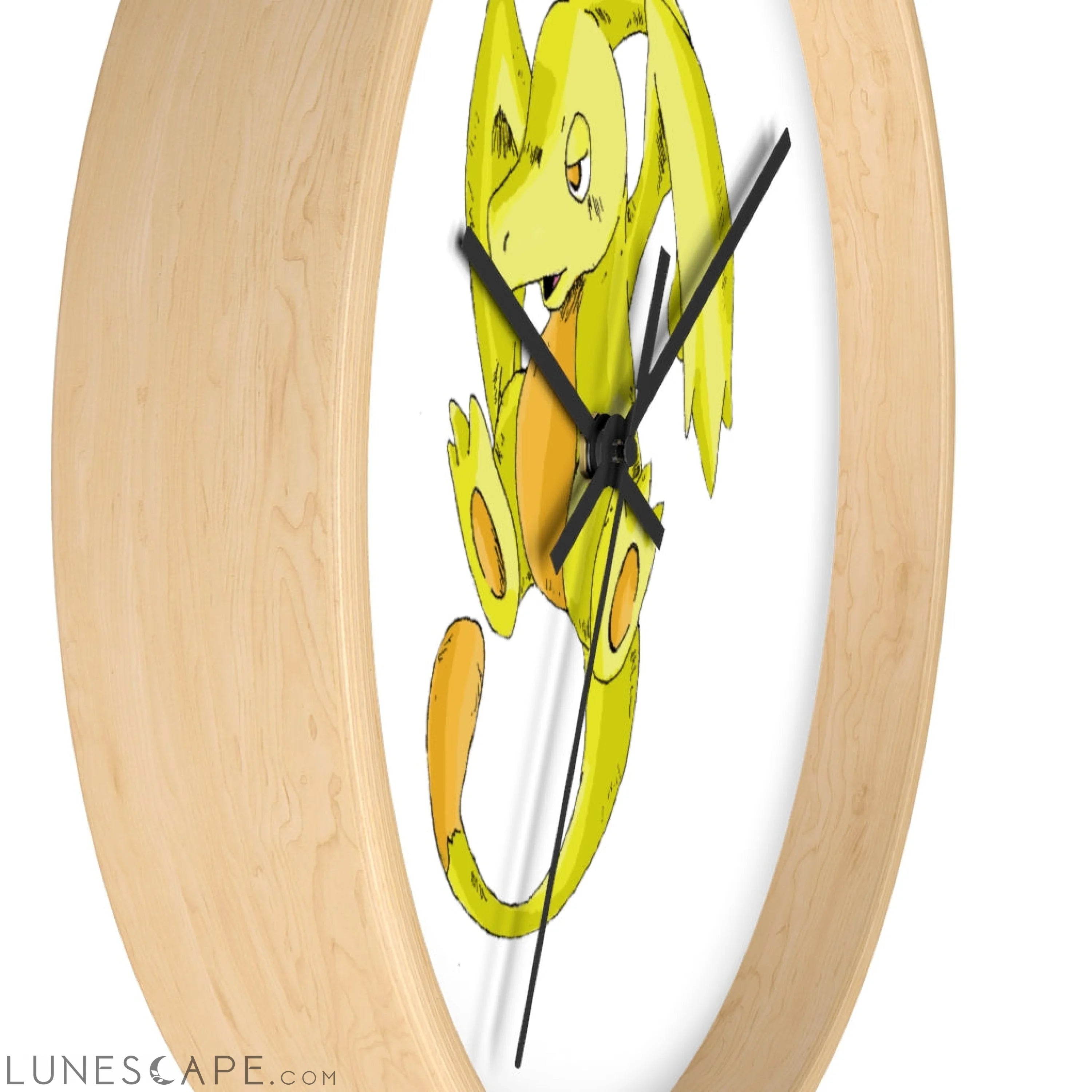 Lighender Wall clock LUNESCAPE