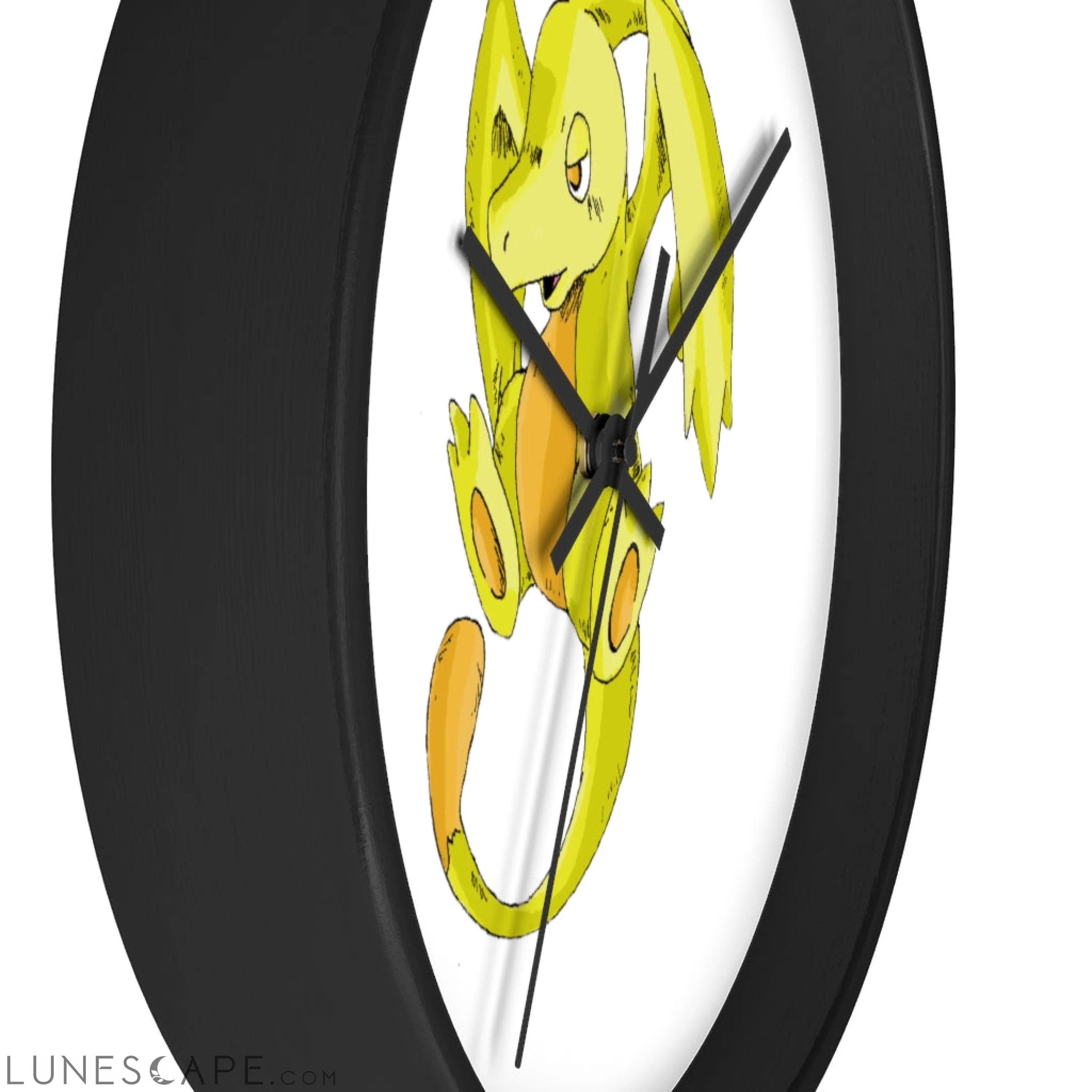 Lighender Wall clock LUNESCAPE