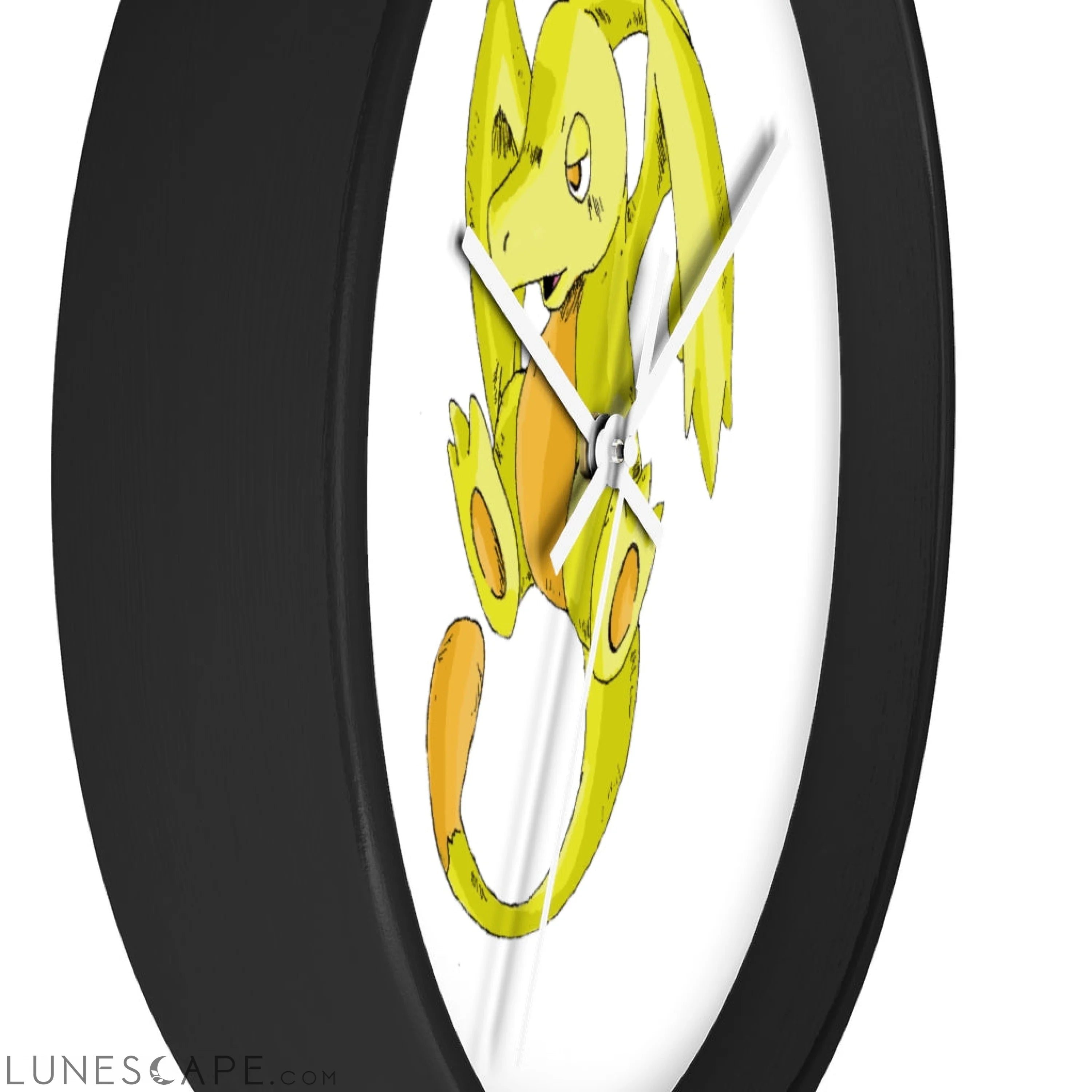 Lighender Wall clock LUNESCAPE