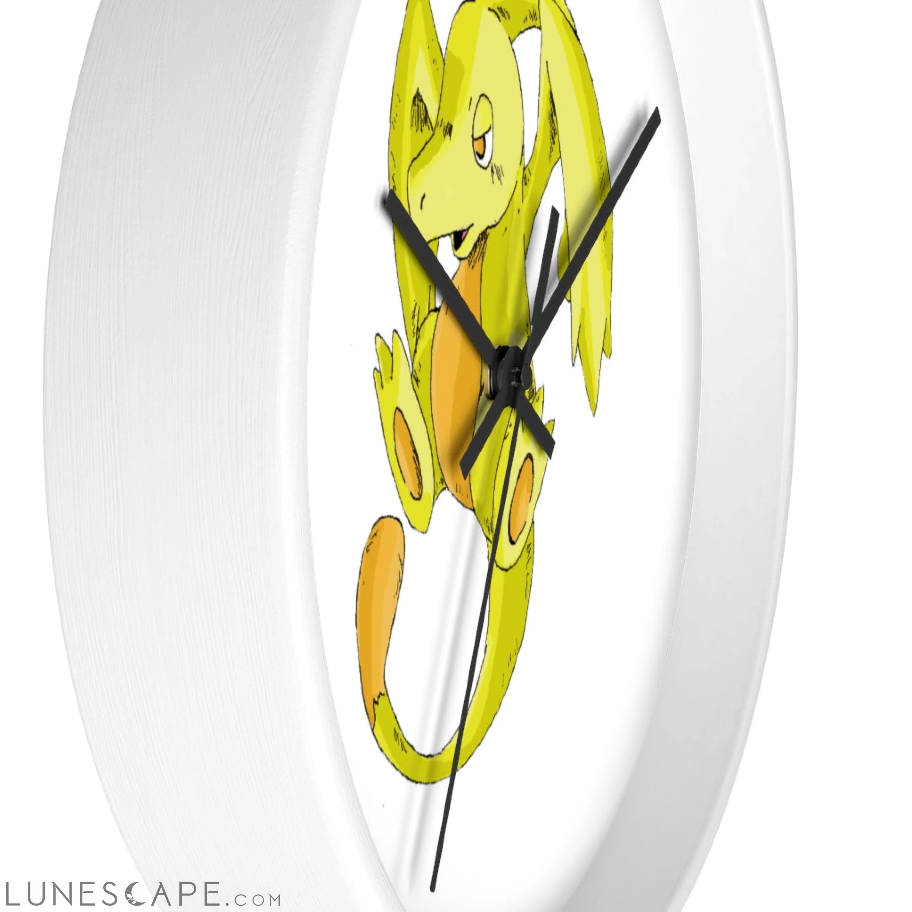 Lighender Wall clock LUNESCAPE