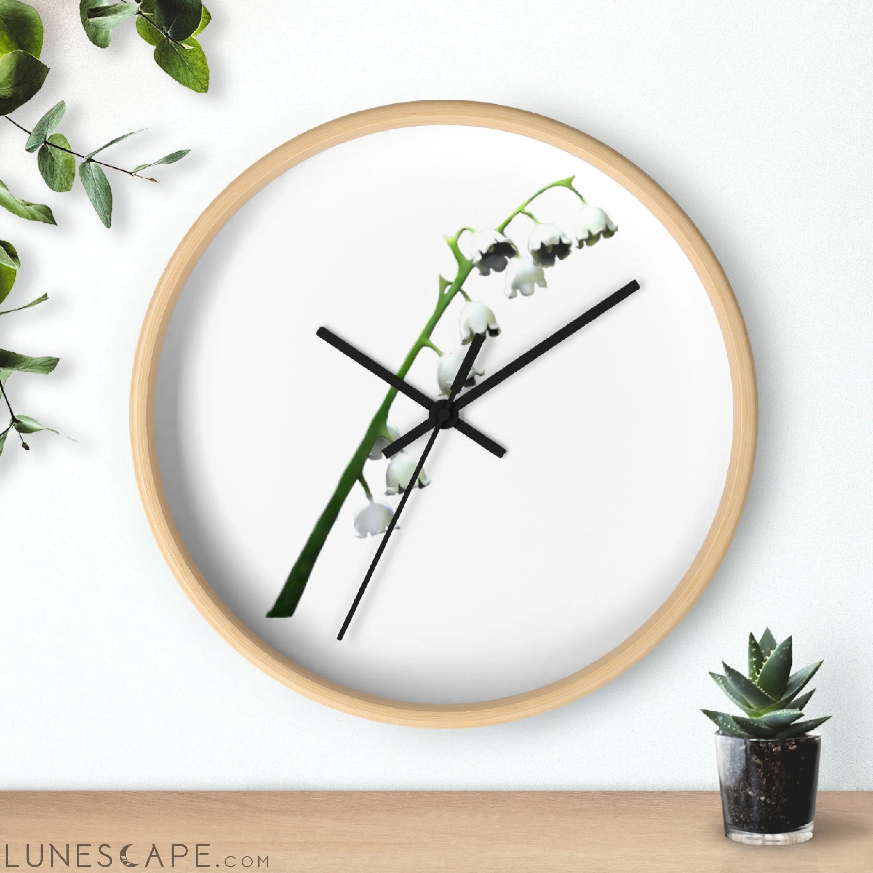 Lilly Wall clock LUNESCAPE