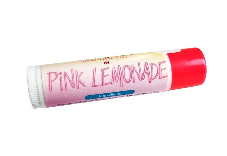 Lip Balm-All Natural Lip Balm-Pink Lemonade Lip Balm-Lip Gloss LUNESCAPE