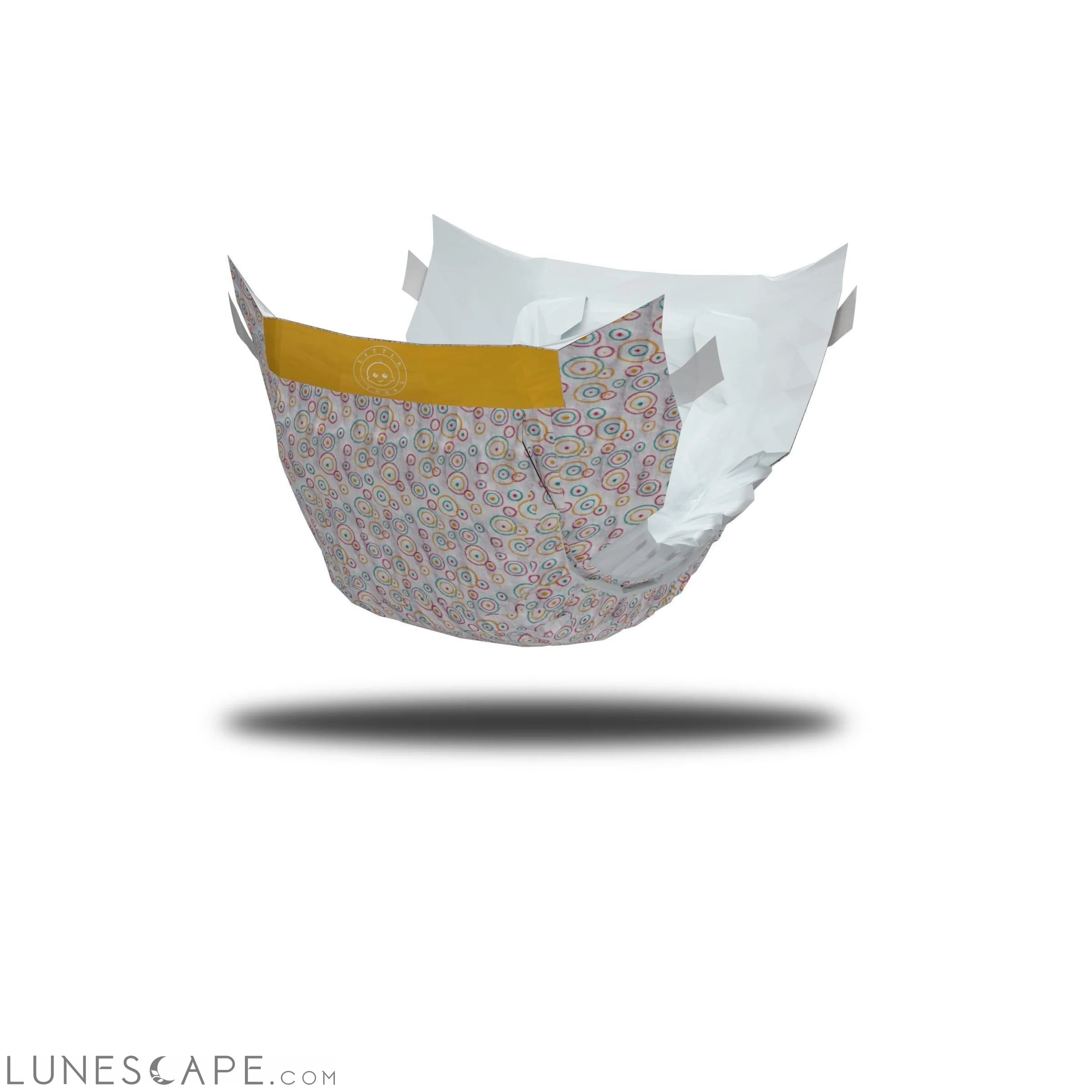 Little Toes Bamboo Diapers - 36 Count LUNESCAPE