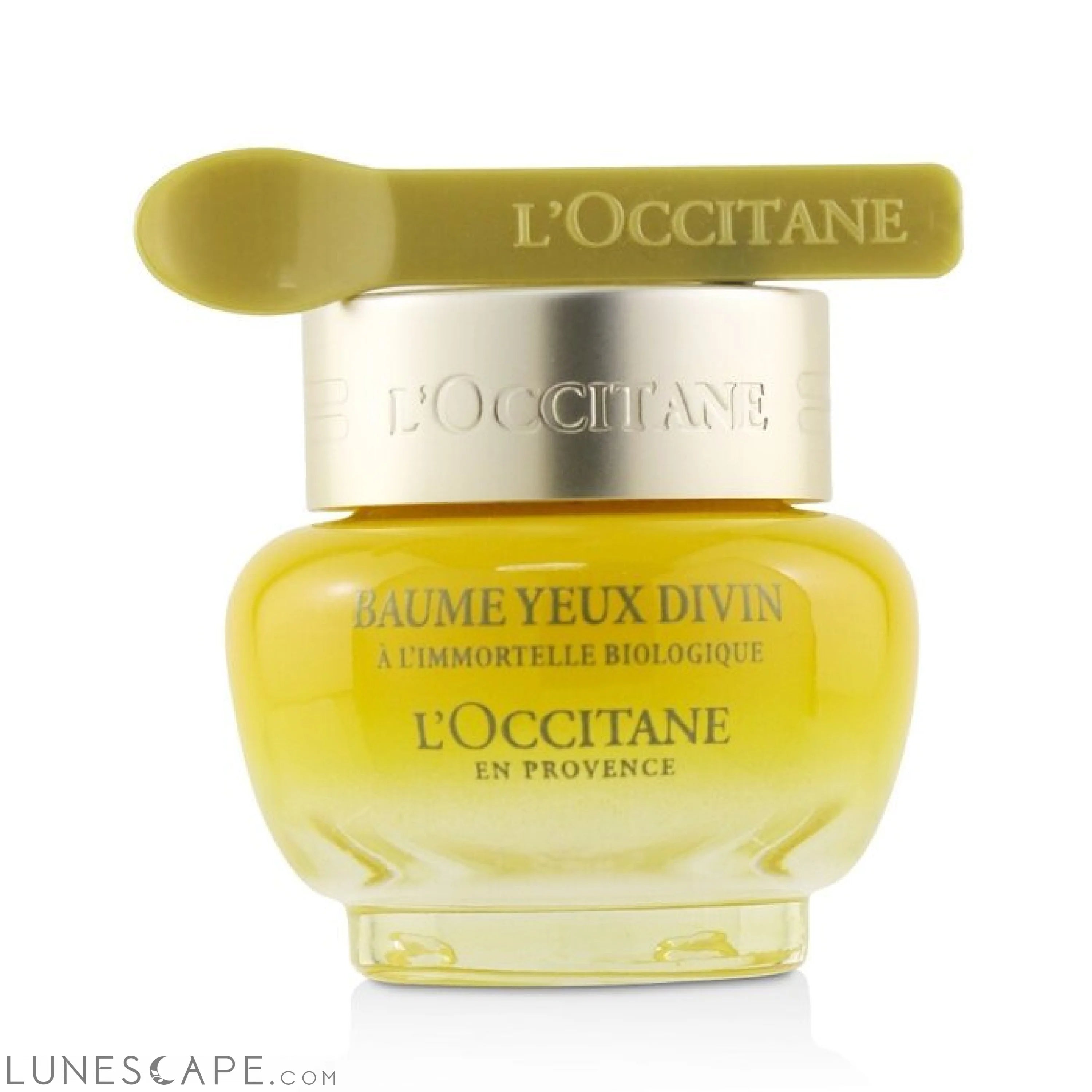 l'OCCITANE - Immortelle Divine Eye Balm - Ultimate Youth Eye Balm LUNESCAPE