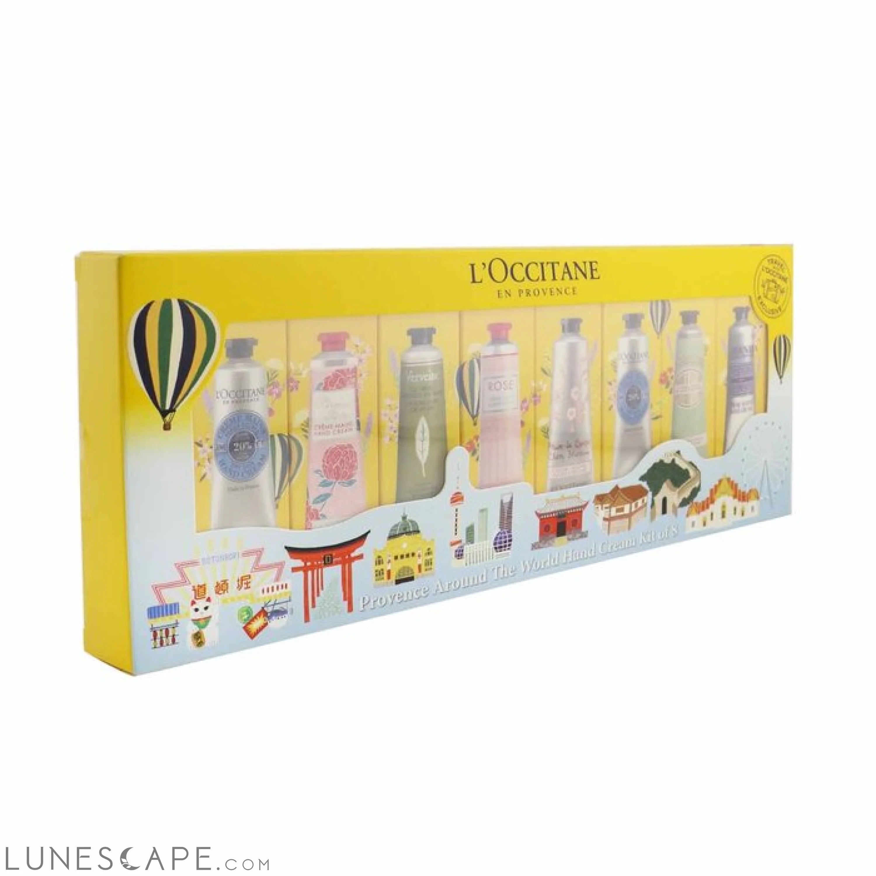 l'OCCITANE - Provence Around the World Hand Cream Kit of 8 LUNESCAPE