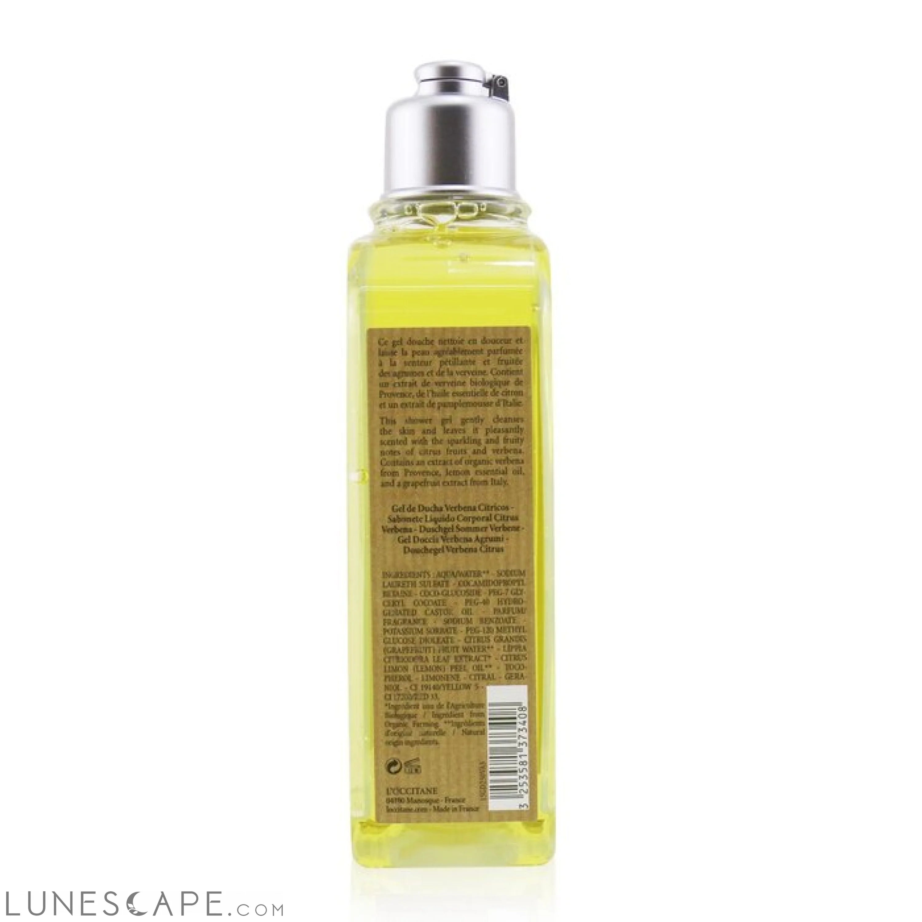 l'OCCITANE - Verveine Agrumes (Citrus Verbena) Shower Gel LUNESCAPE