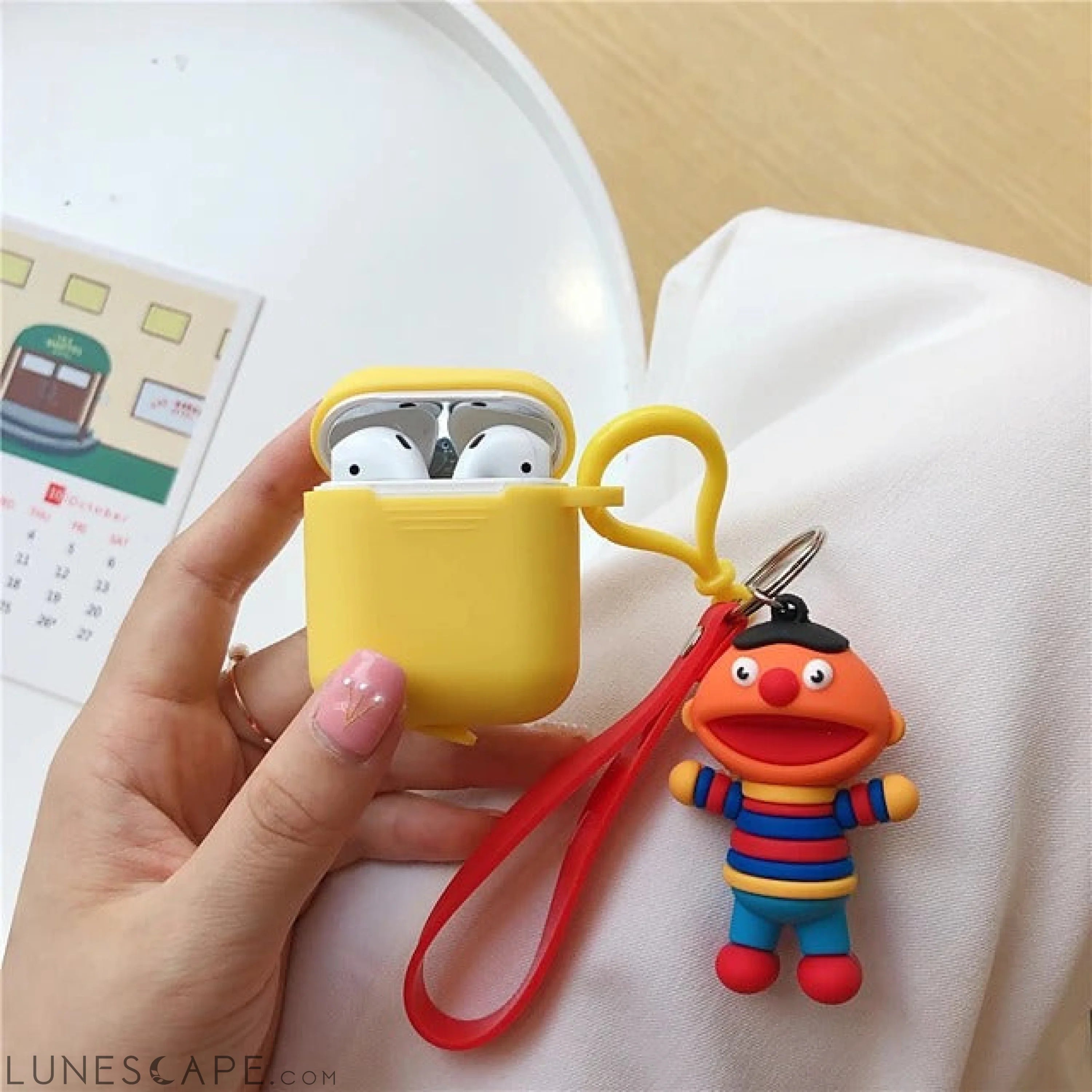 Lovely Pattern Shockproof Protective AirPods Case LUNESCAPE
