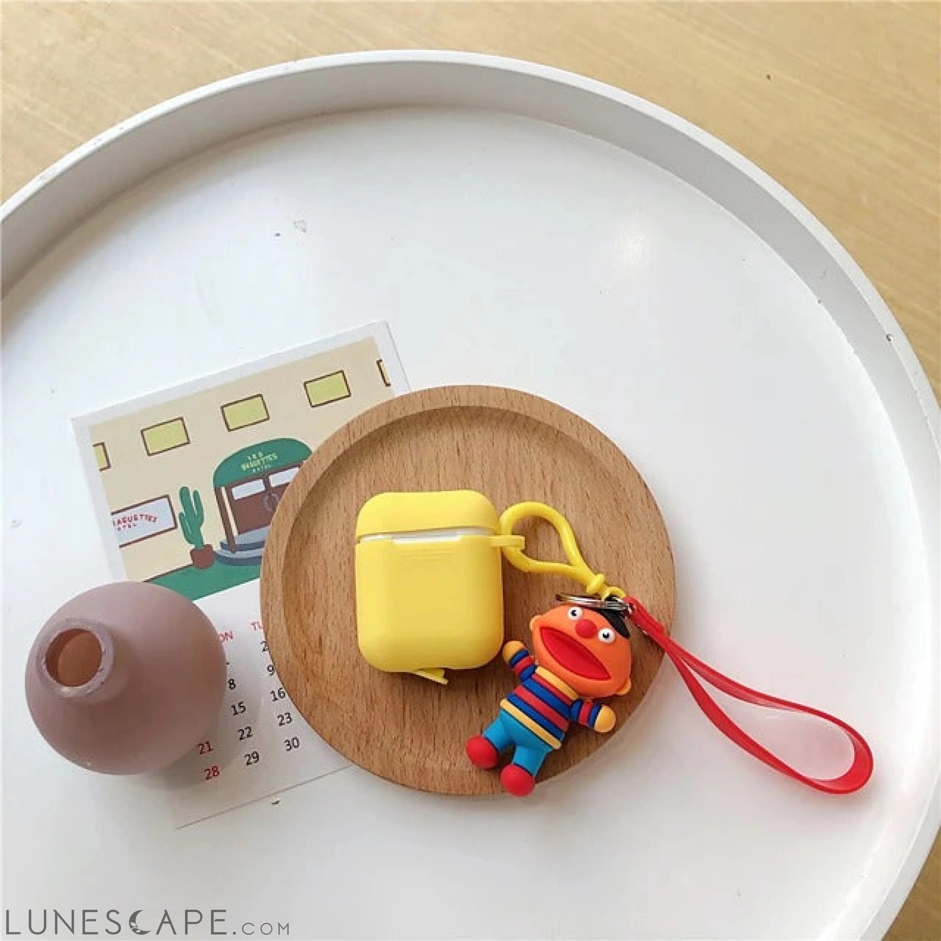 Lovely Pattern Shockproof Protective AirPods Case LUNESCAPE