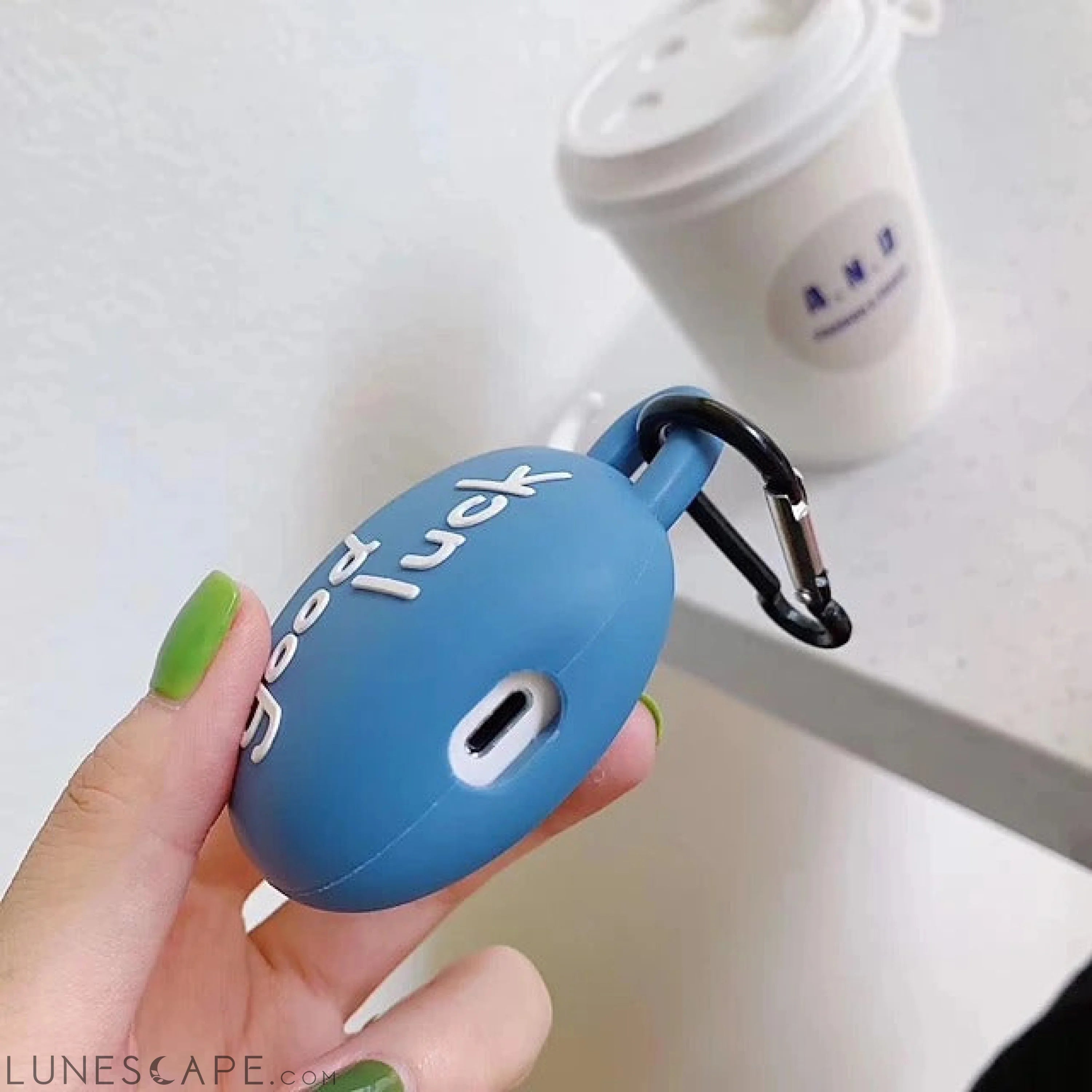 Lucky Charm Cat AirPods Case LUNESCAPE