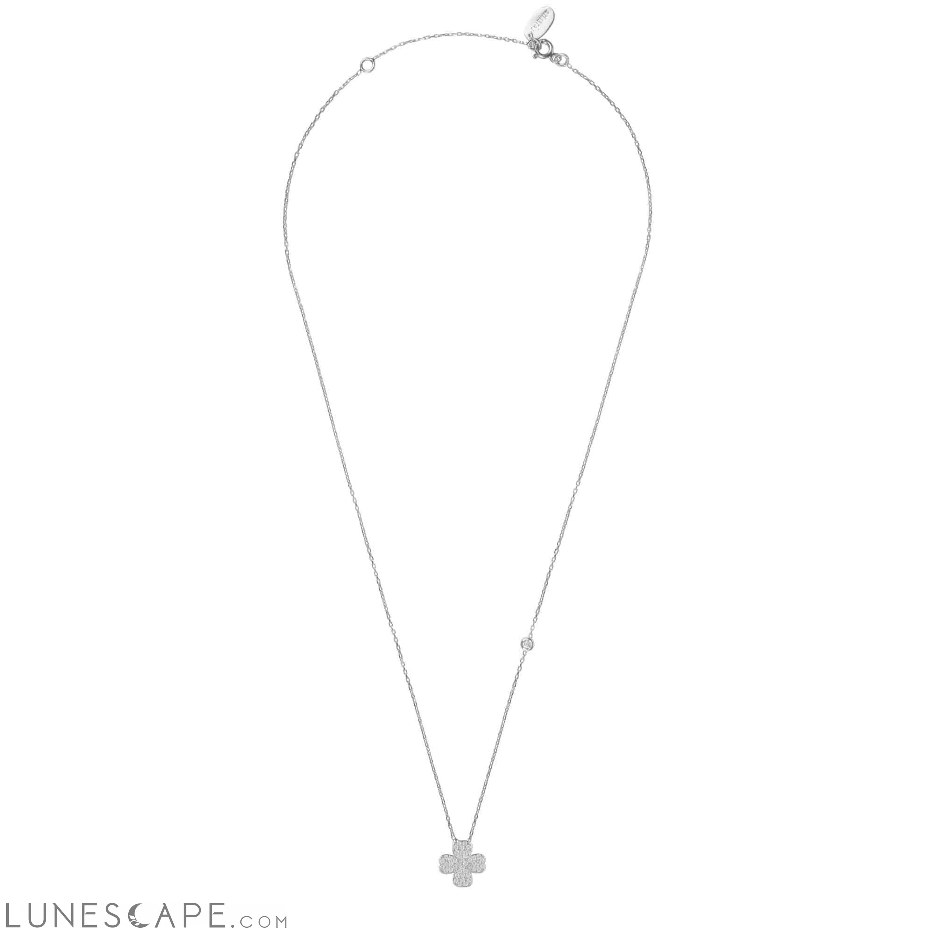 Lucky Four Leaf Clover Necklace LUNESCAPE