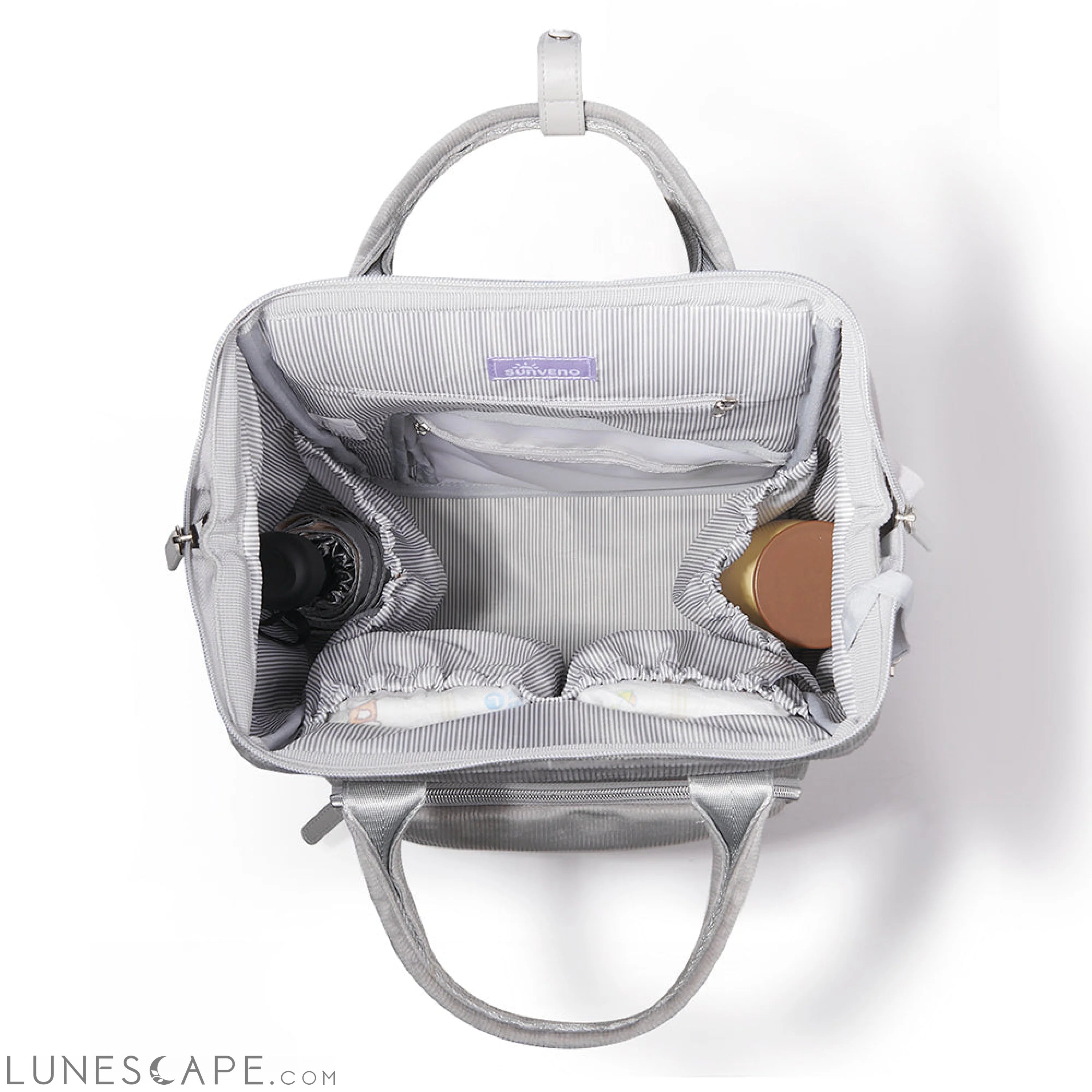Luxurious Velvet Diaper Backpack LUNESCAPE