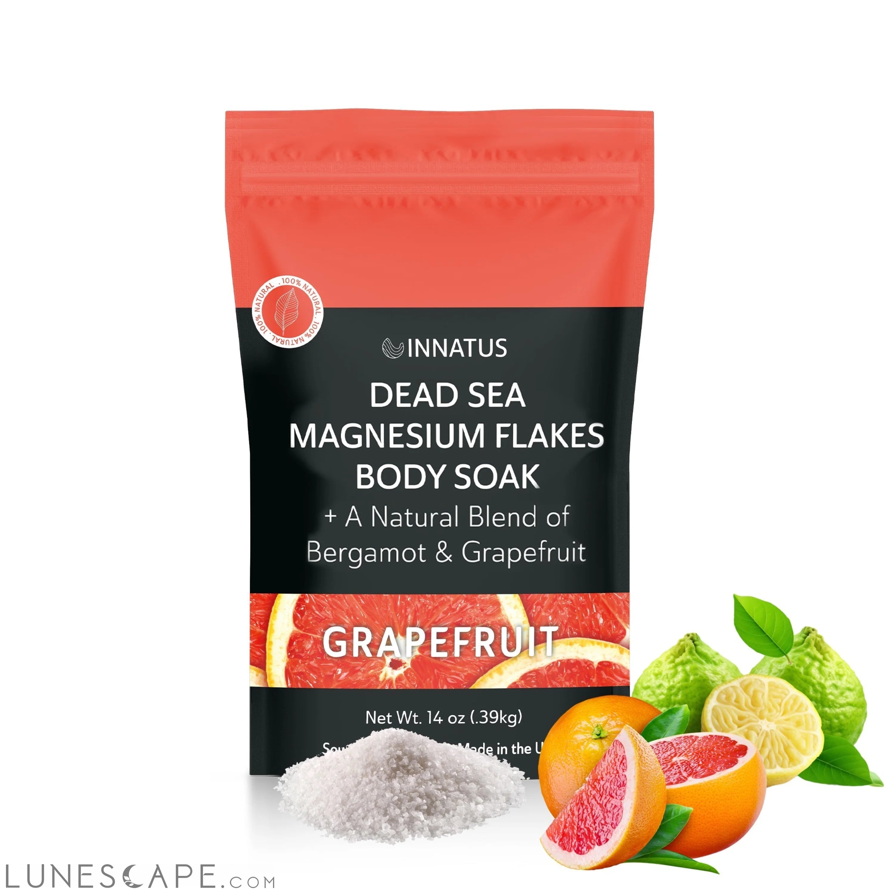 Luxury Dead Sea Spa Gift Set – Bath Salt, Mud Mask, Lavender Facial LUNESCAPE