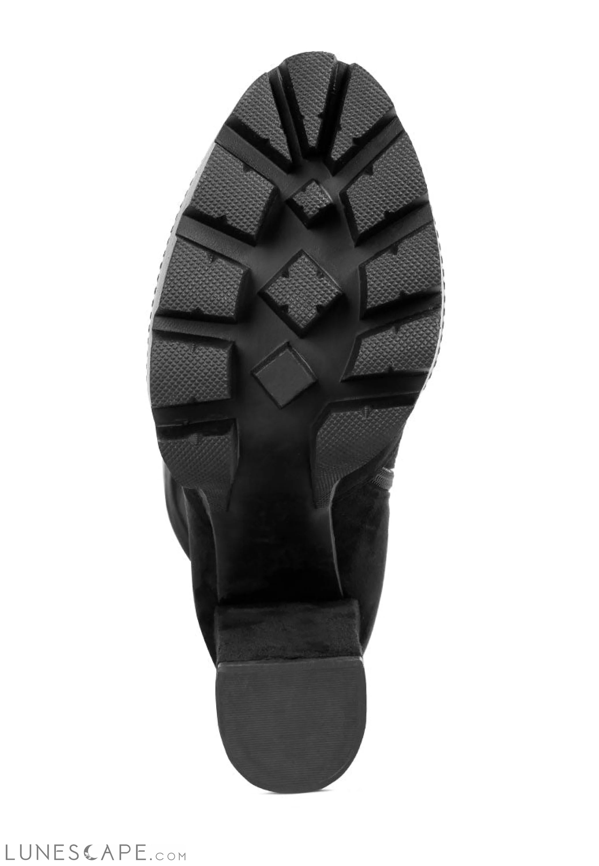 Maple Faux Suede Long Boots LUNESCAPE