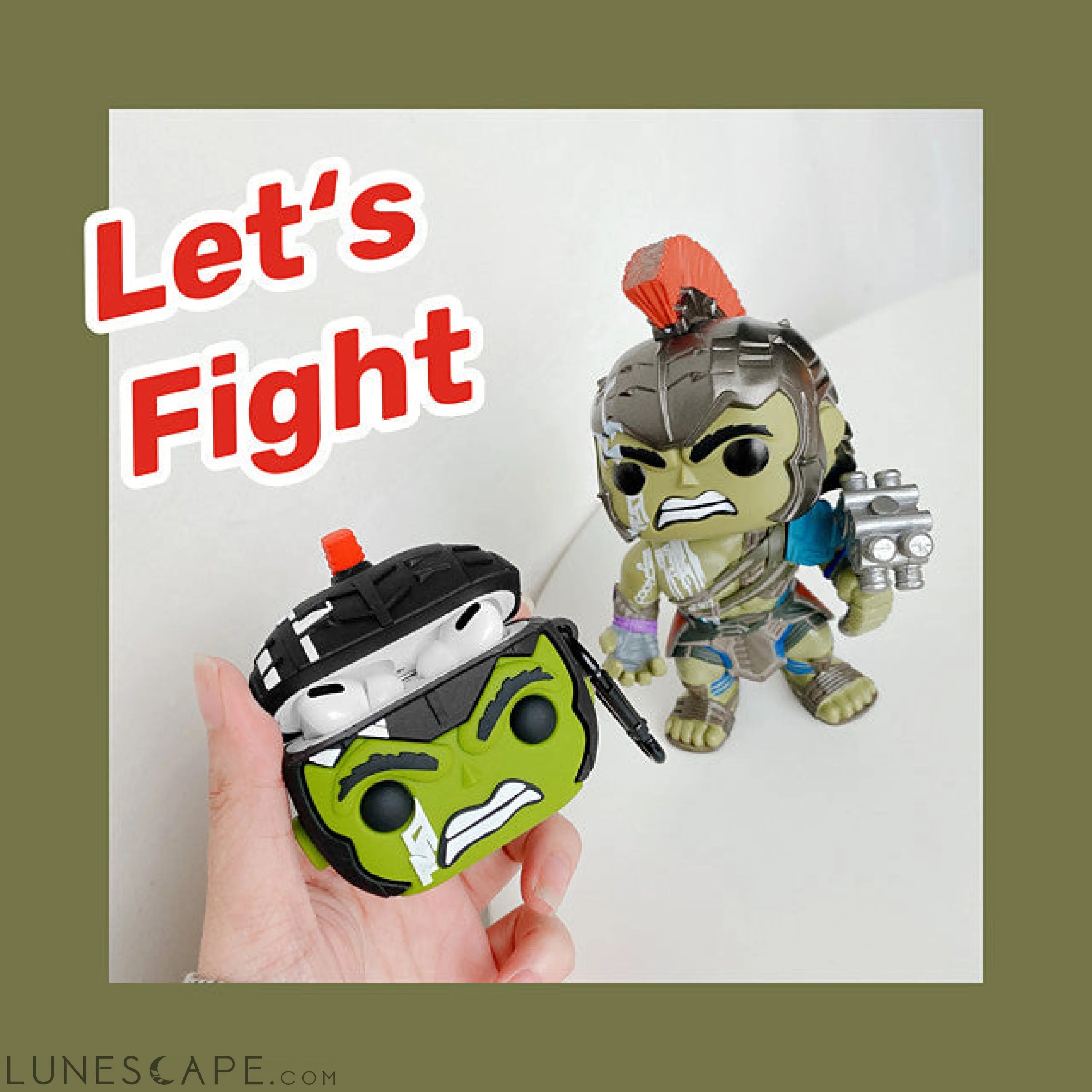 Marvel Hulk AirPods Pro Cute Headphone Case LUNESCAPE