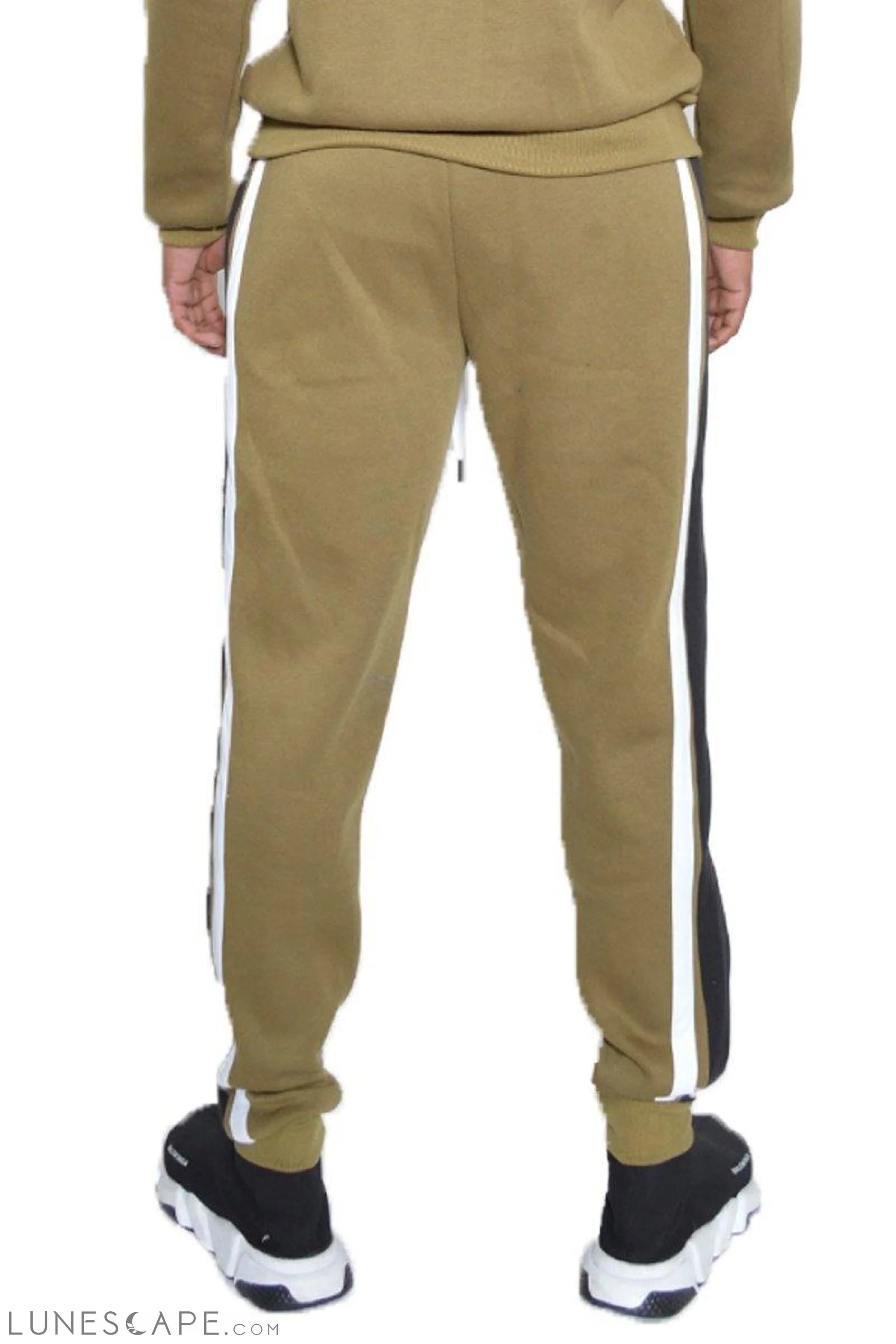 MARX COTTON SWEAT PANTS - OLIVE LUNESCAPE