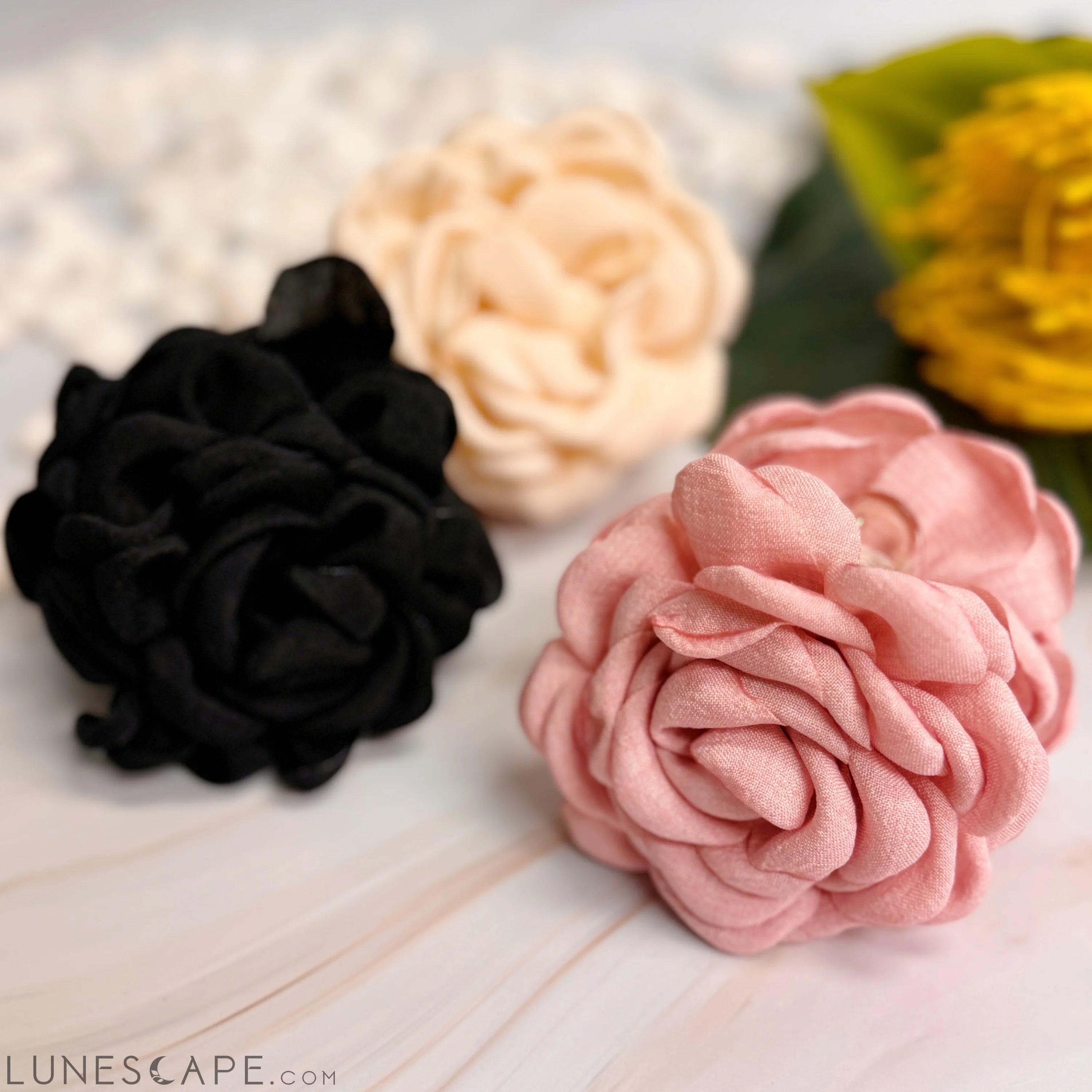 May Rose Double Sided Hair Claw LUNESCAPE