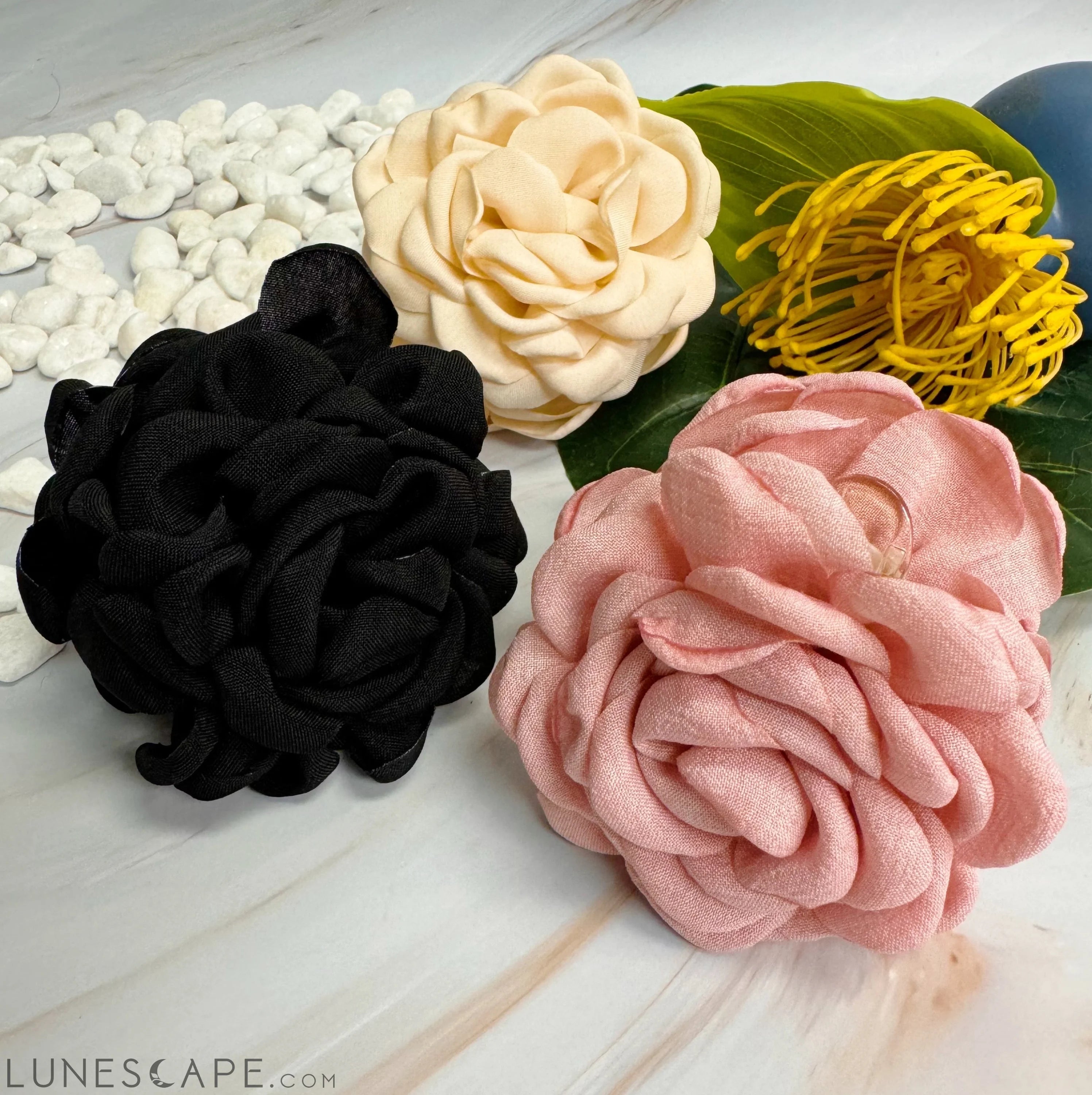 May Rose Double Sided Hair Claw LUNESCAPE