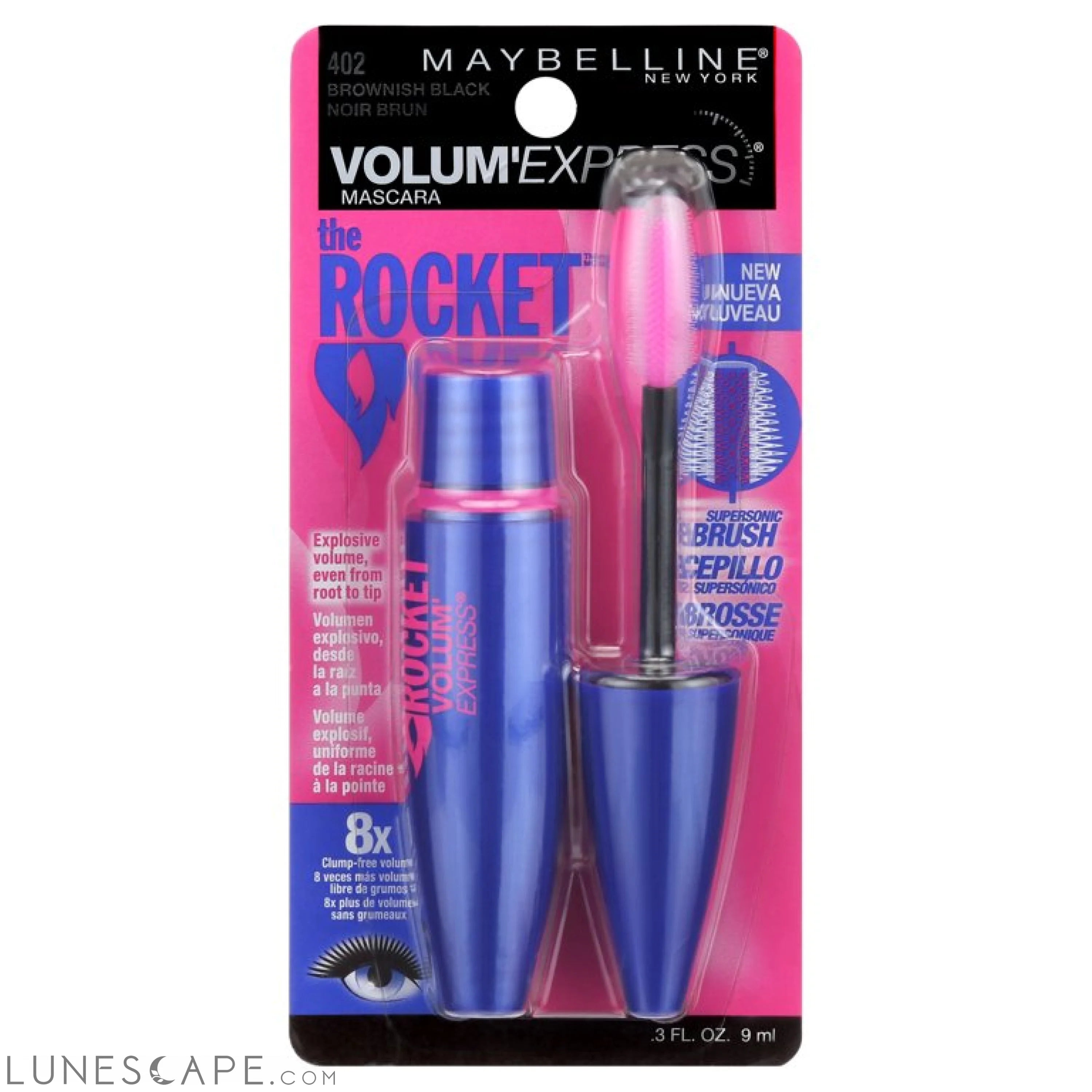 MAYBELLINE Volum' Express The Rocket Washable Mascara LUNESCAPE