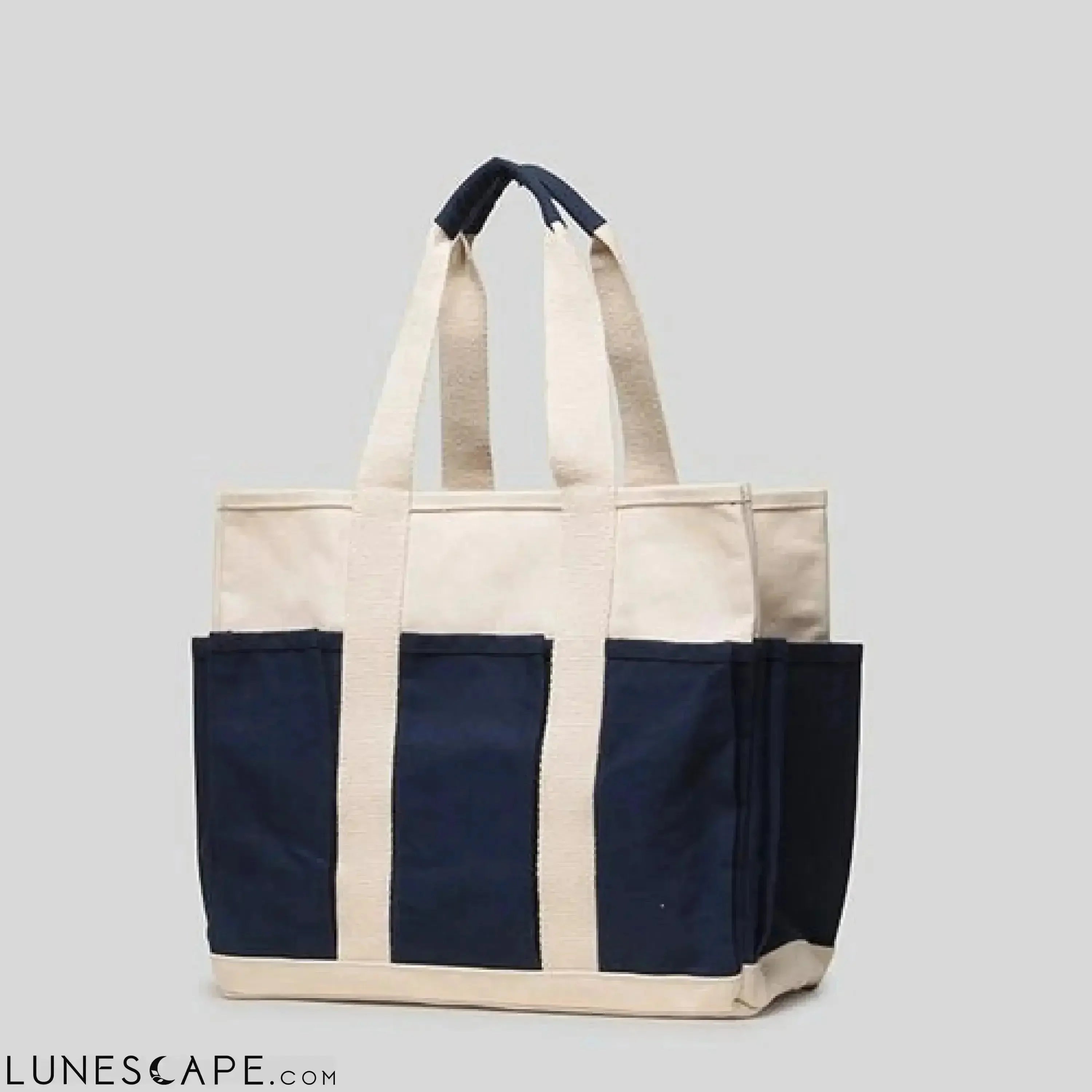 Medium Grocery Tote - Outside Pockets LUNESCAPE