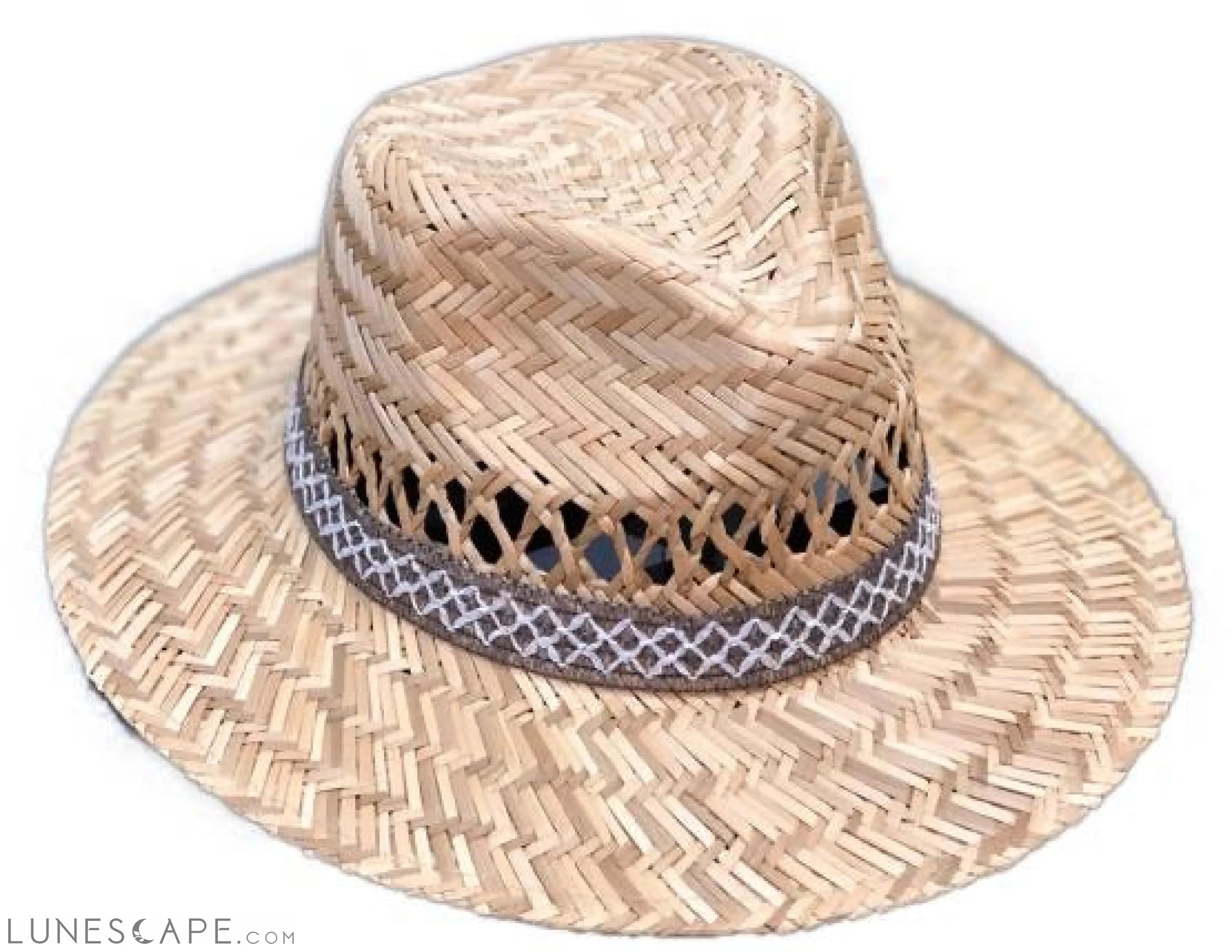 ‘Meet me in the sand’ Panama Hat LUNESCAPE