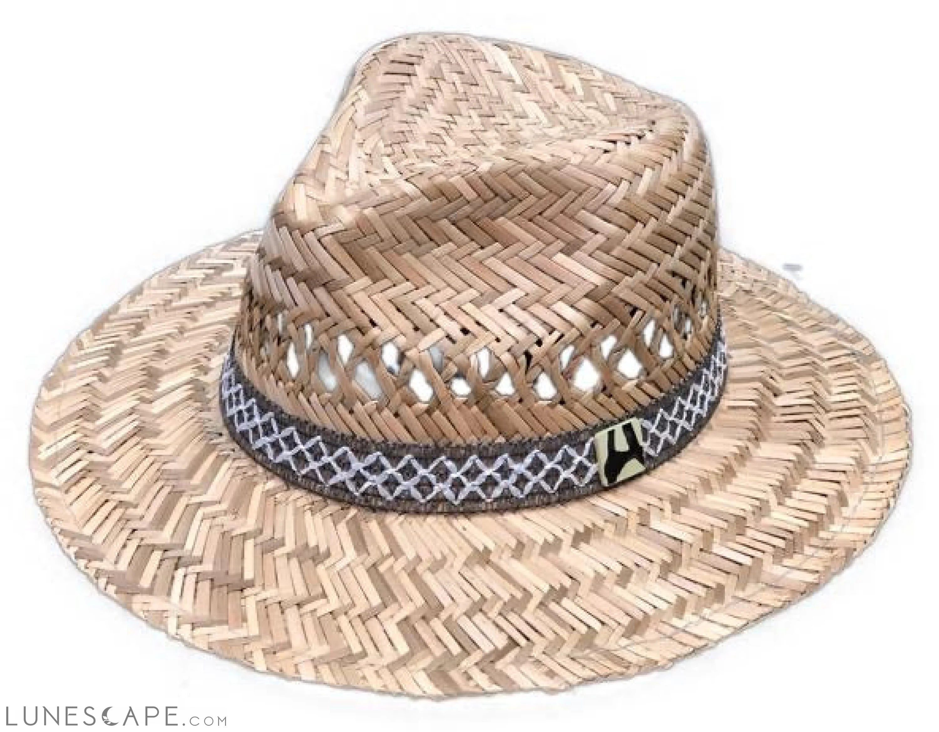 ‘Meet me in the sand’ Panama Hat LUNESCAPE