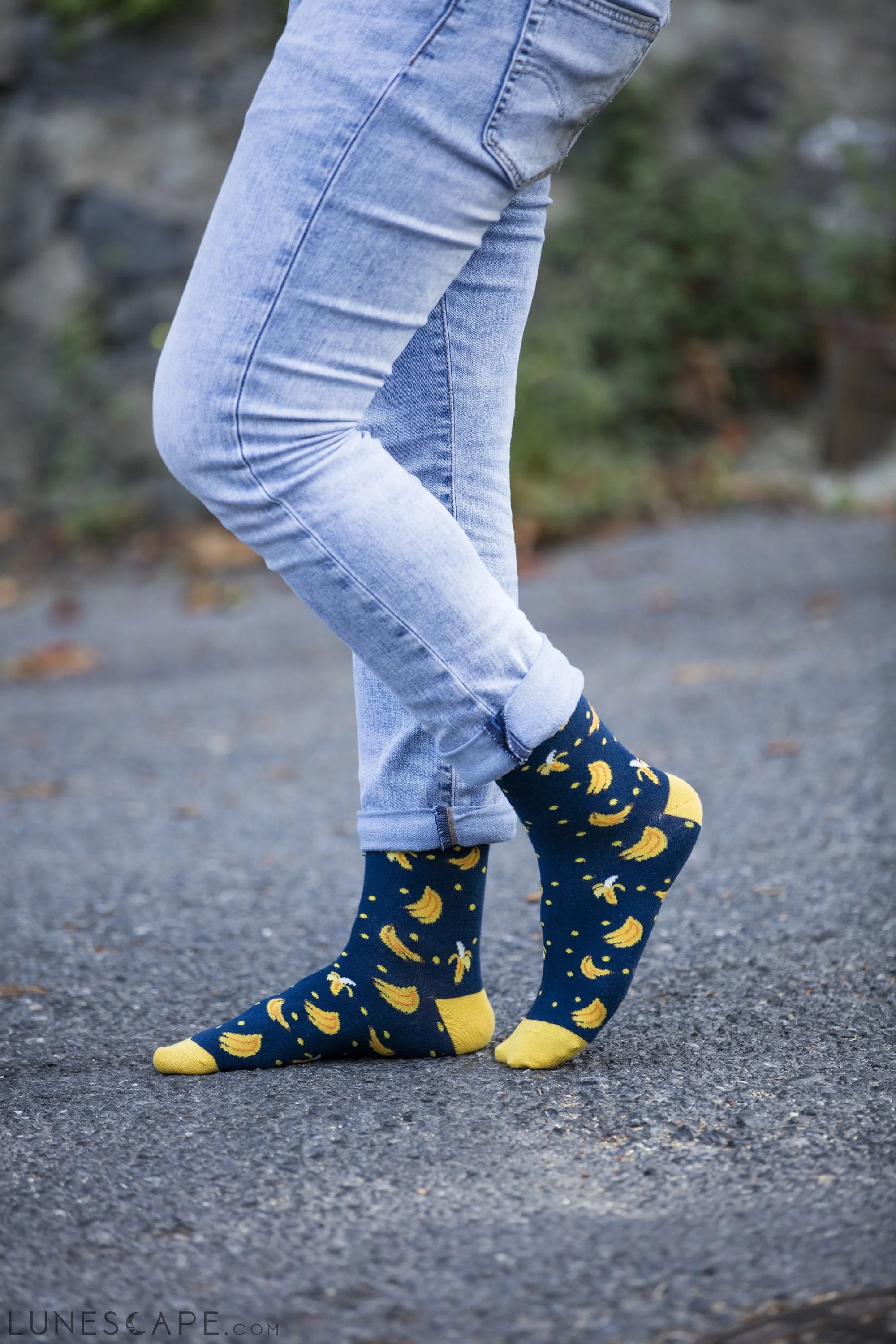 Men's Cheerful Fruits Socks LUNESCAPE