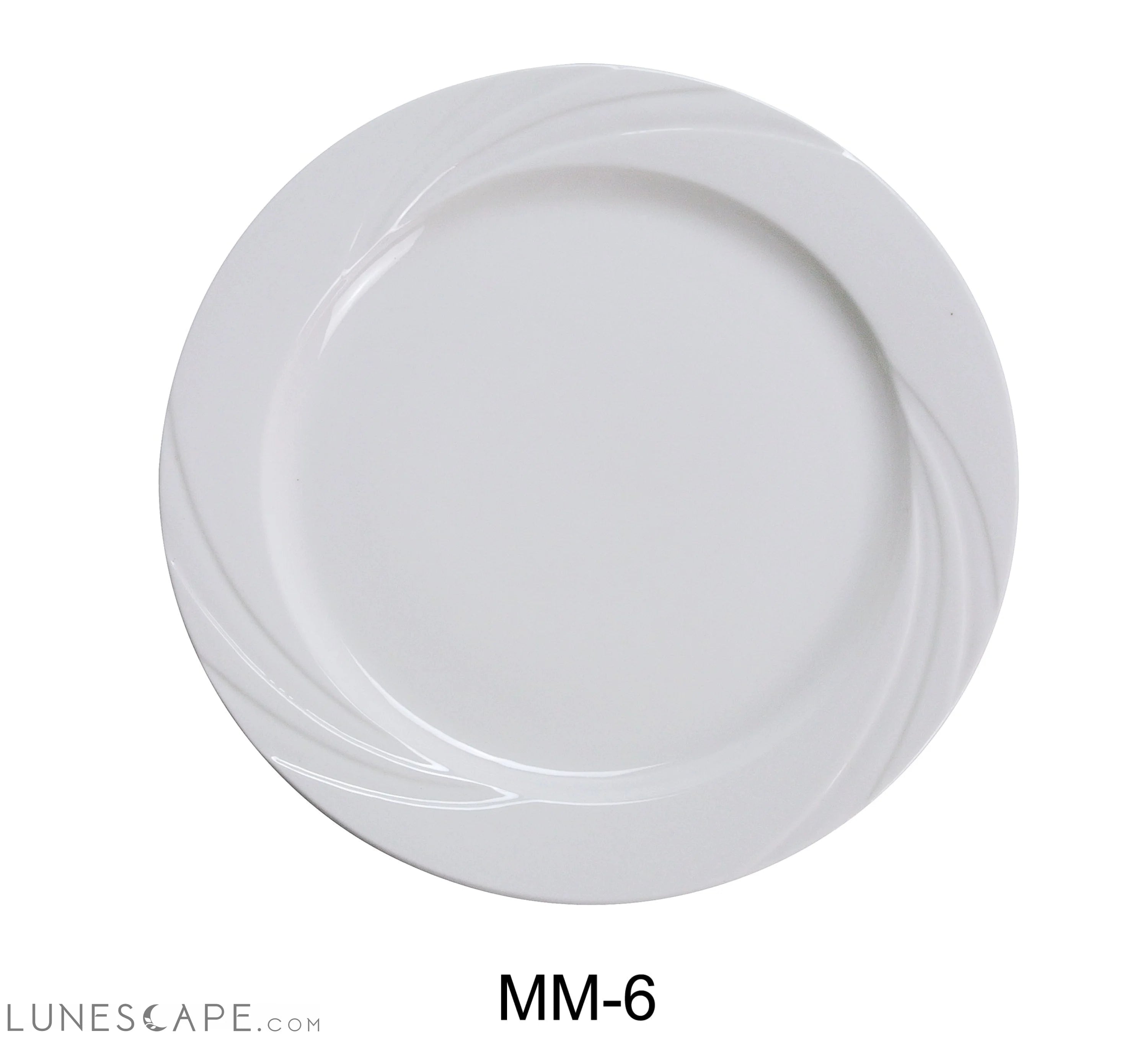 Miami 6.25" Canape Plate LUNESCAPE