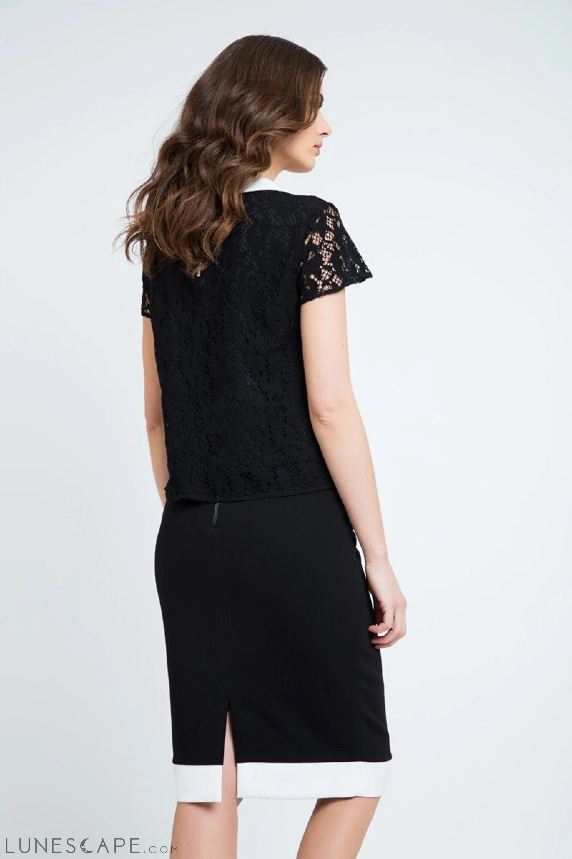 Midi Pencil Skirt LUNESCAPE