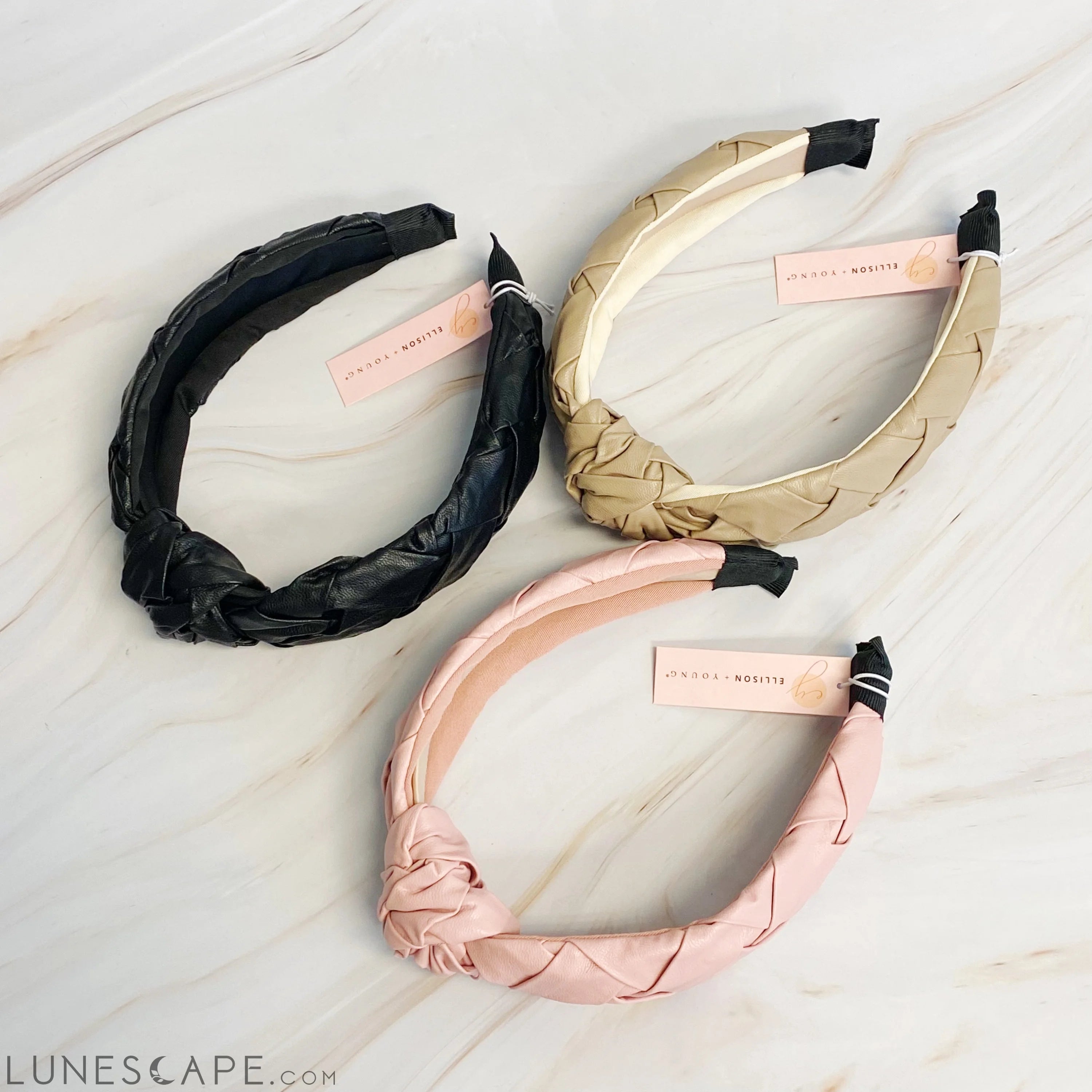 Milano Woven and Knotted Headband LUNESCAPE