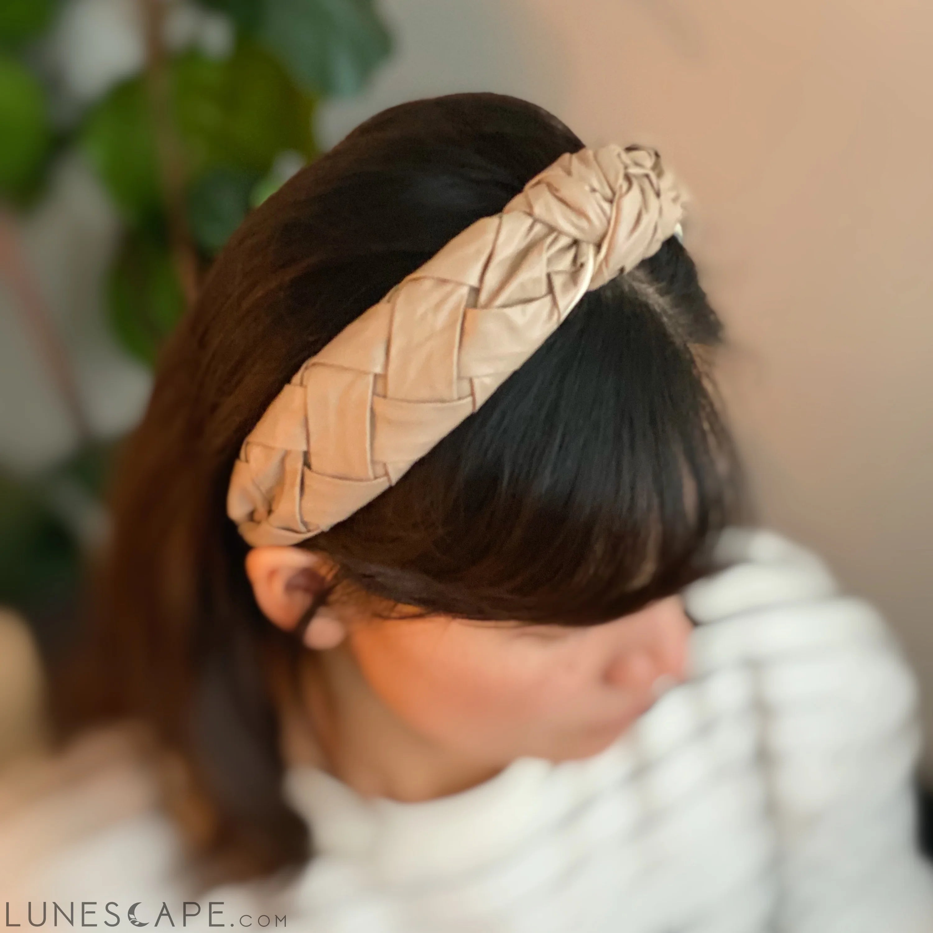 Milano Woven and Knotted Headband LUNESCAPE