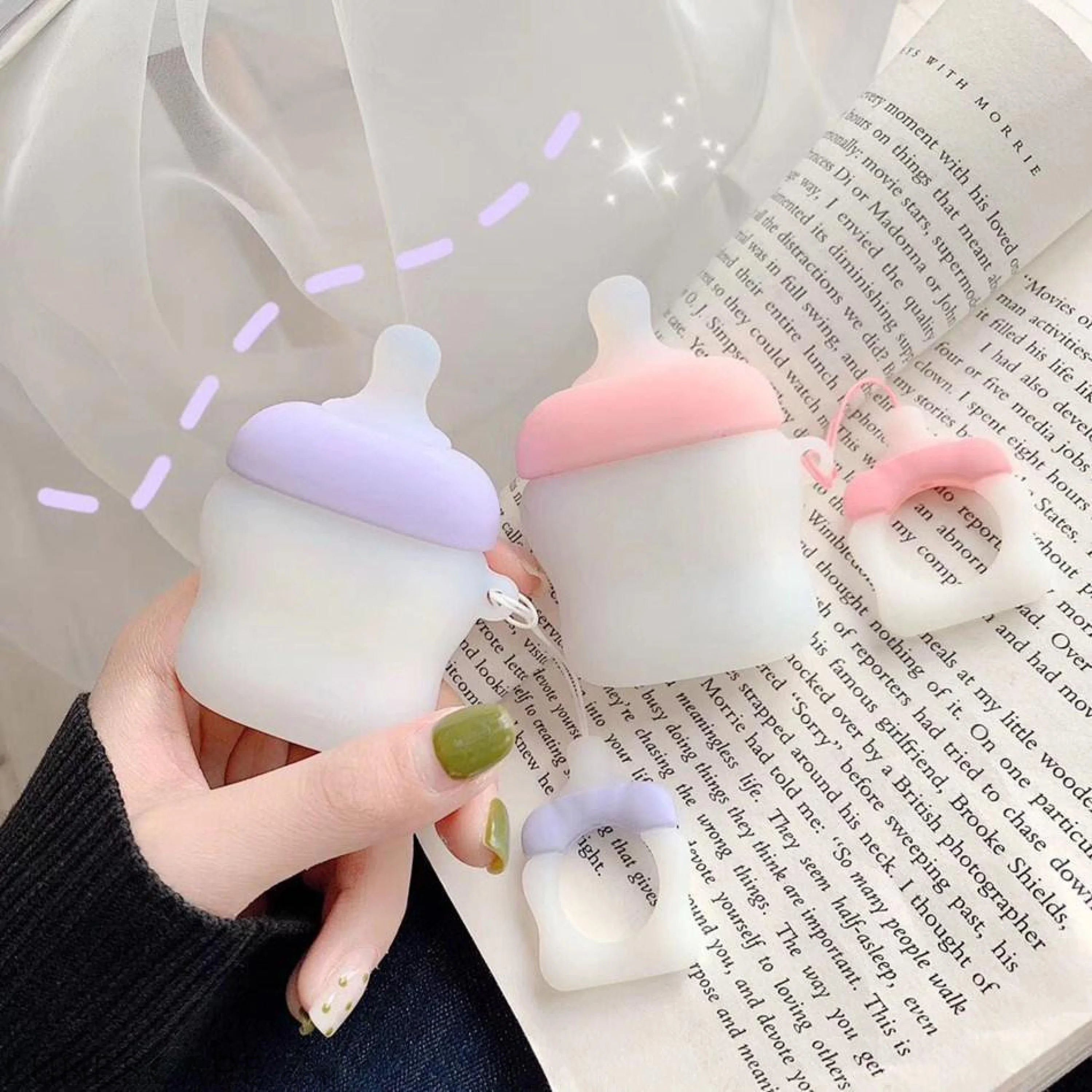Milk Bottle AirPods Protective Case LUNESCAPE