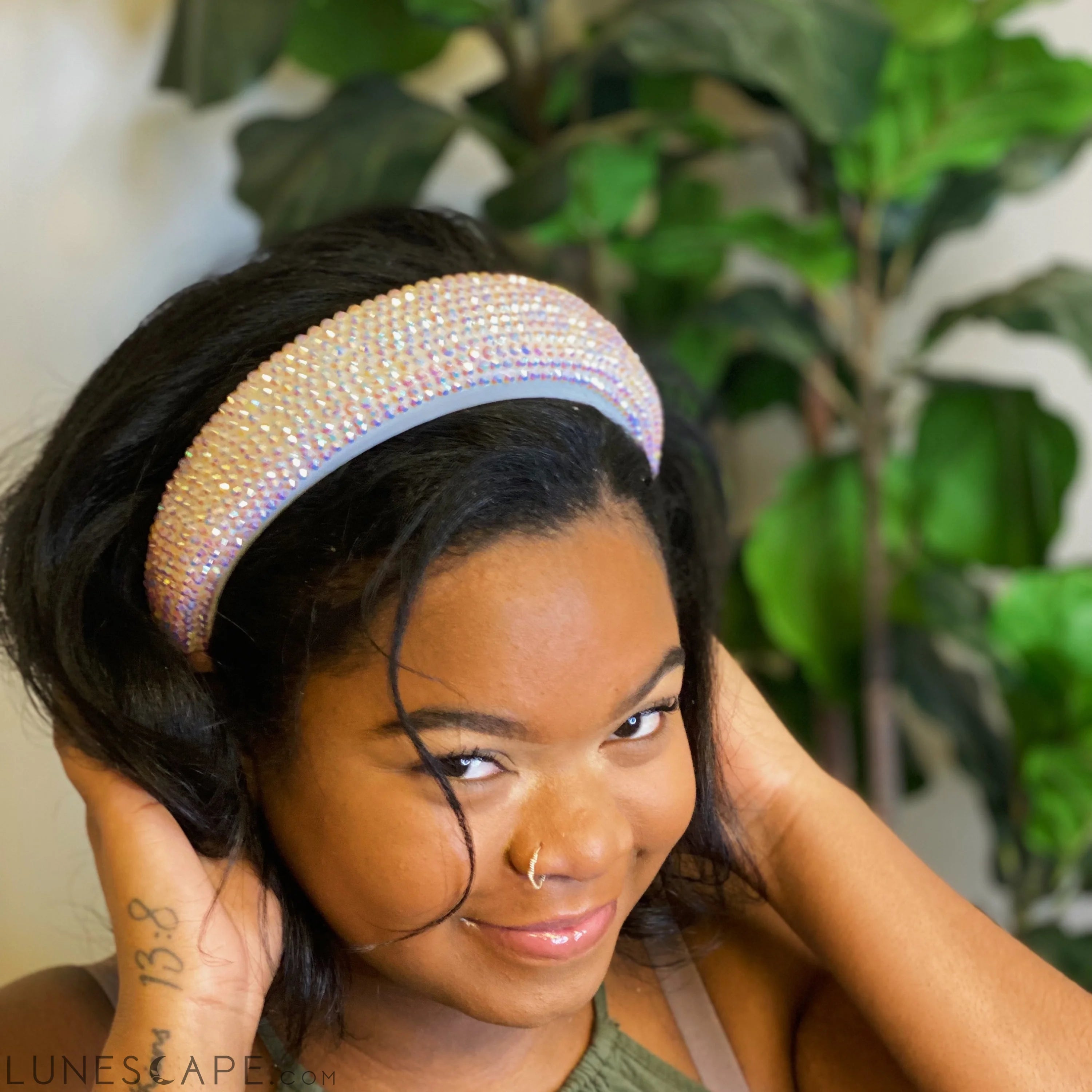 Millennium Shine Puffy Headband LUNESCAPE
