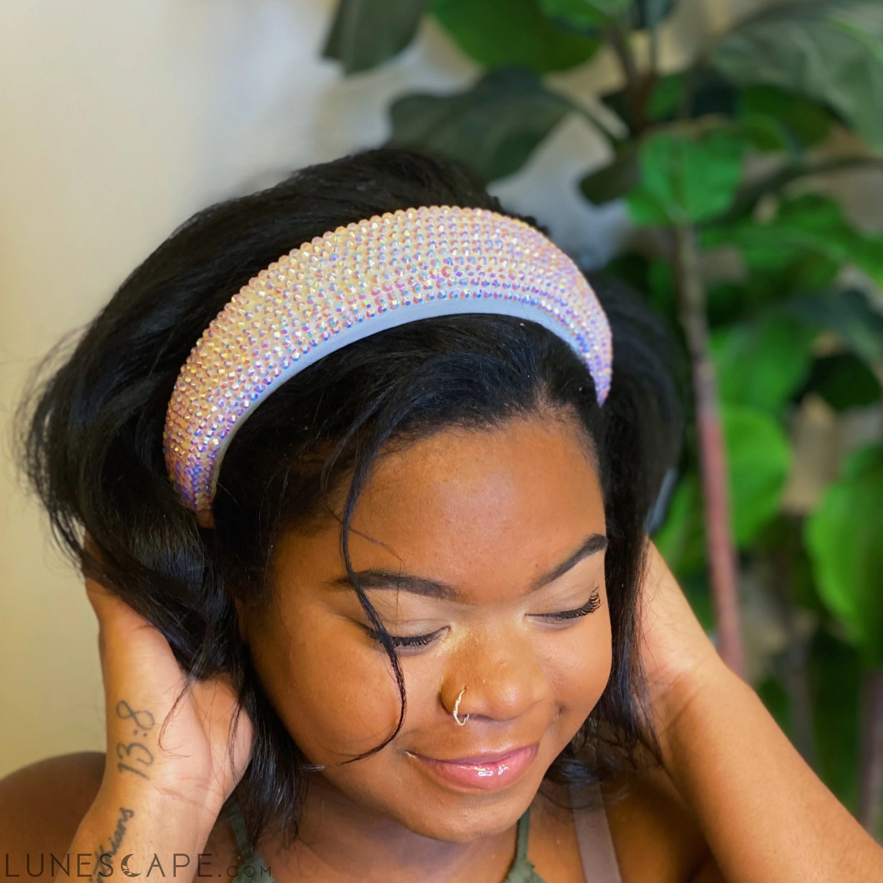 Millennium Shine Puffy Headband LUNESCAPE
