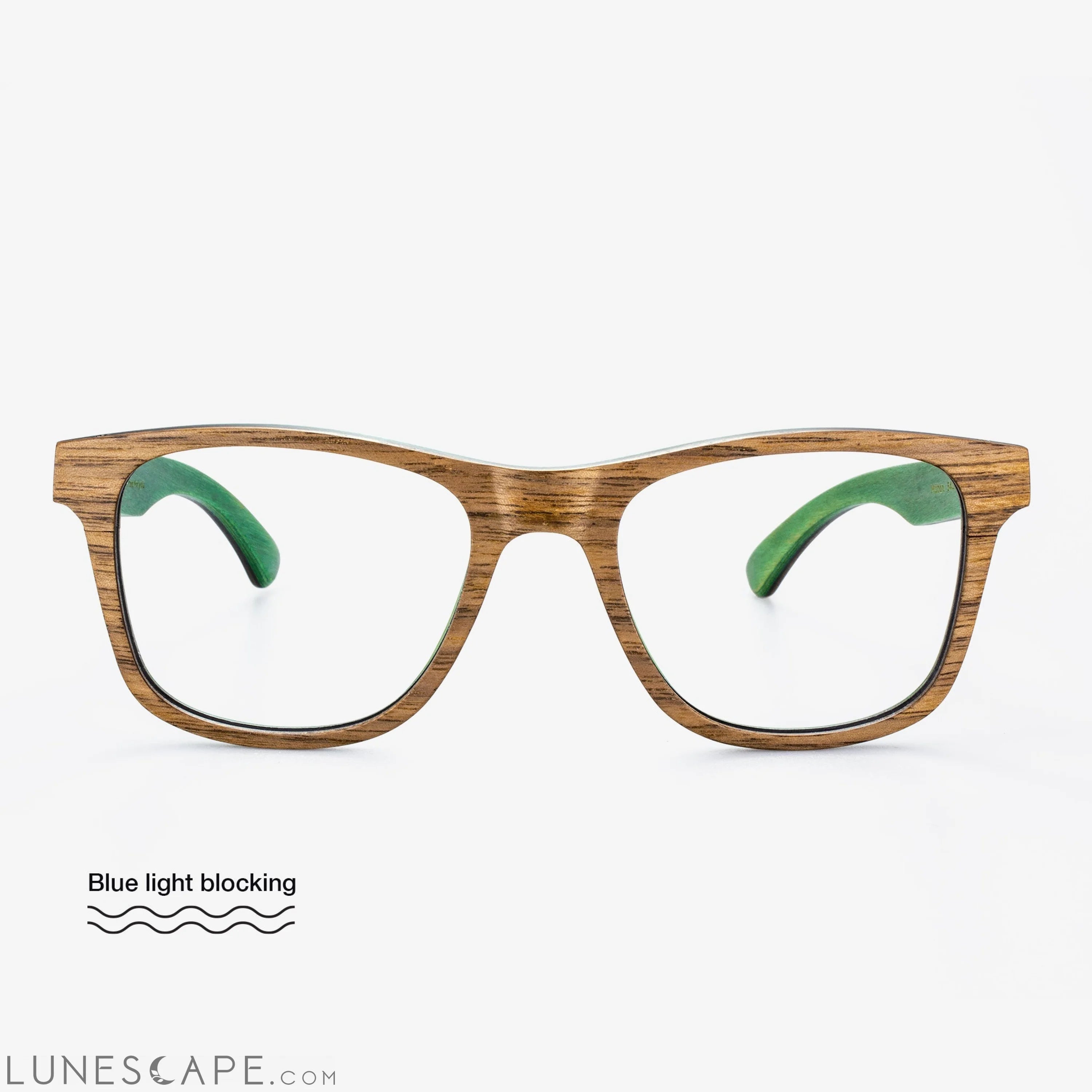 Milton - Wood Eyeglasses LUNESCAPE