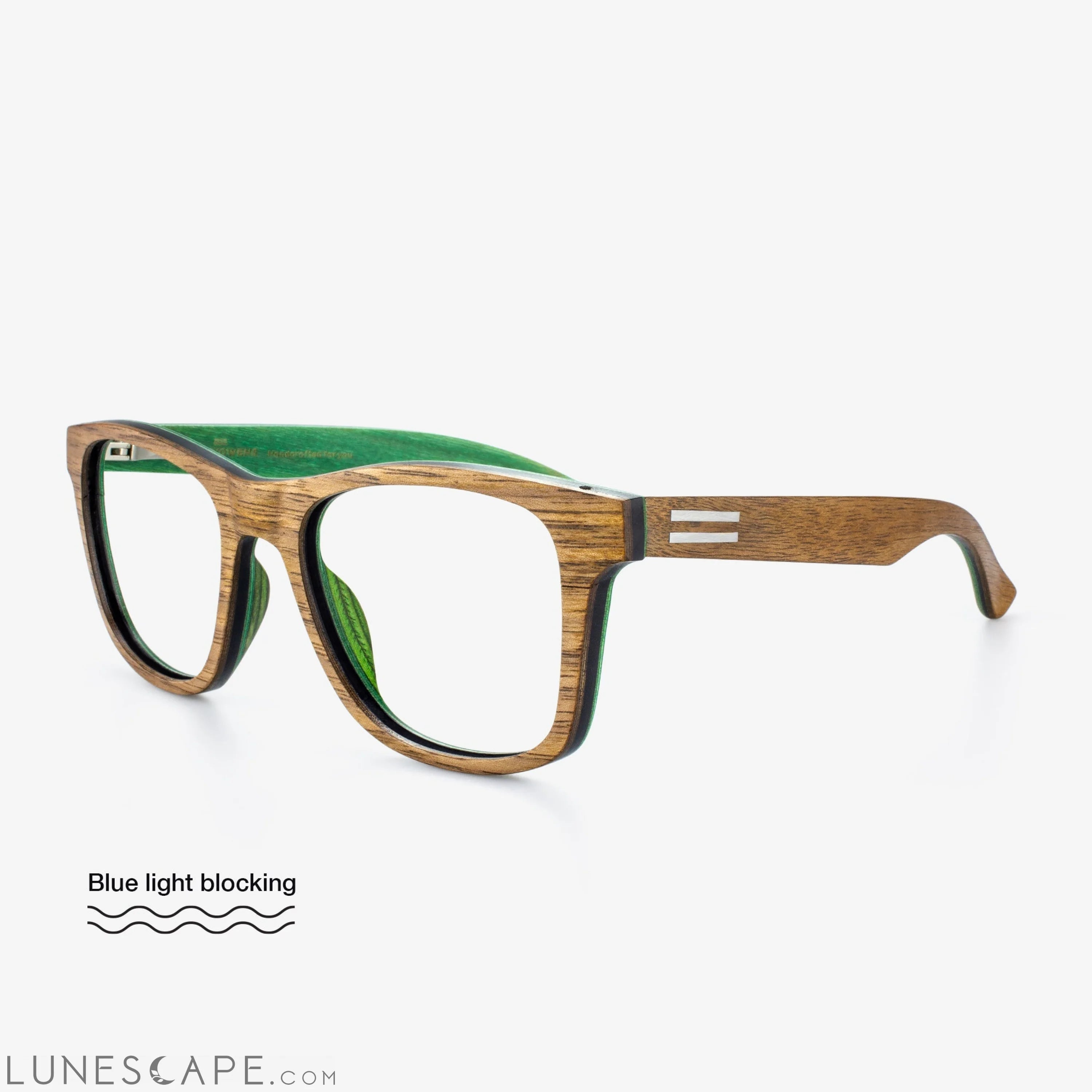 Milton - Wood Eyeglasses LUNESCAPE