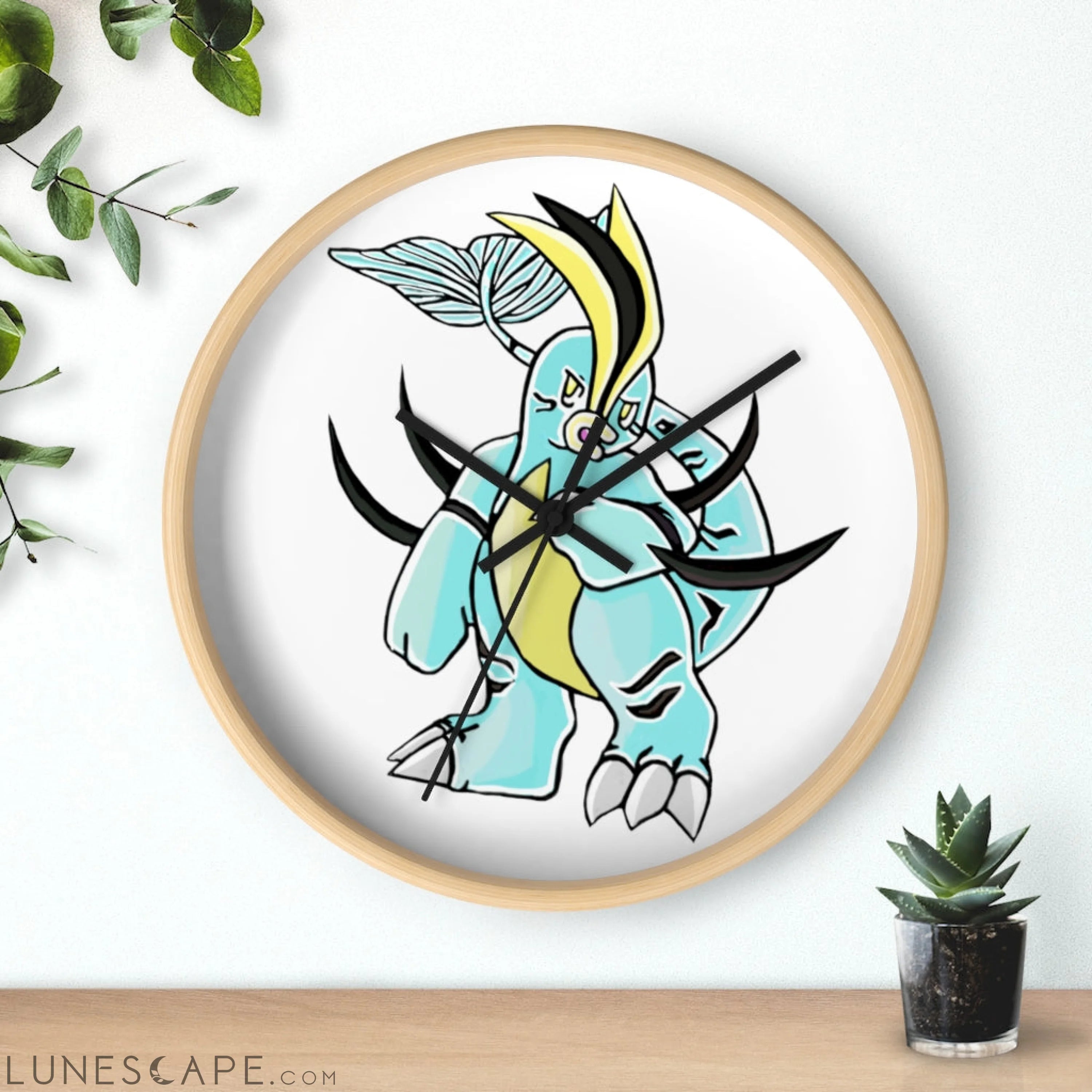 Mimatic Wall clock LUNESCAPE