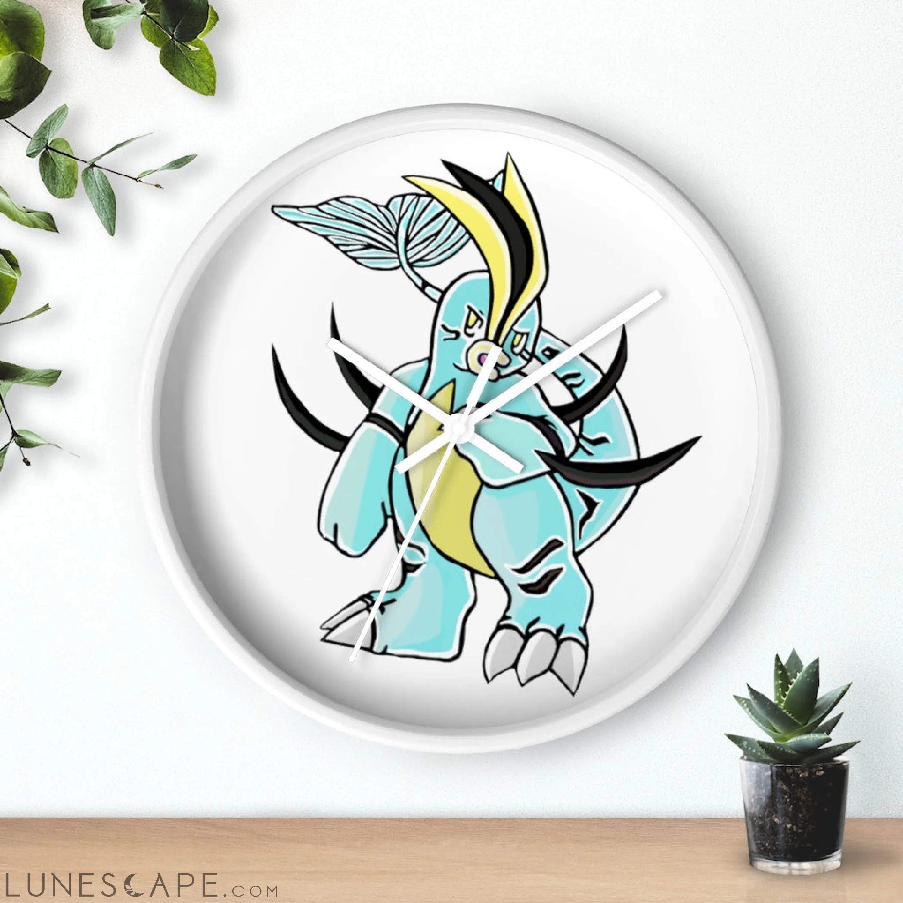 Mimatic Wall clock LUNESCAPE