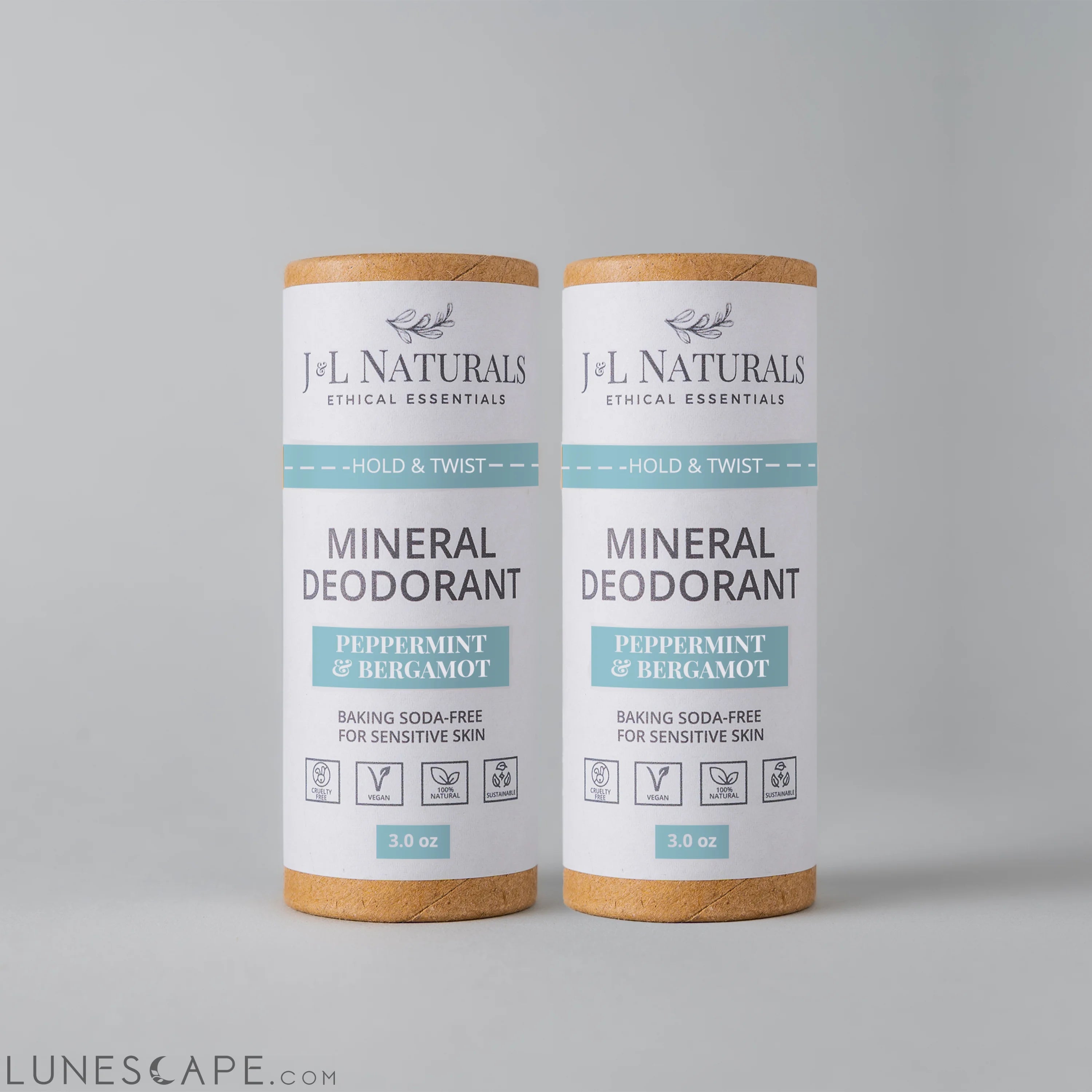 Mineral Deodorant (2-Pack) Full-Size LUNESCAPE