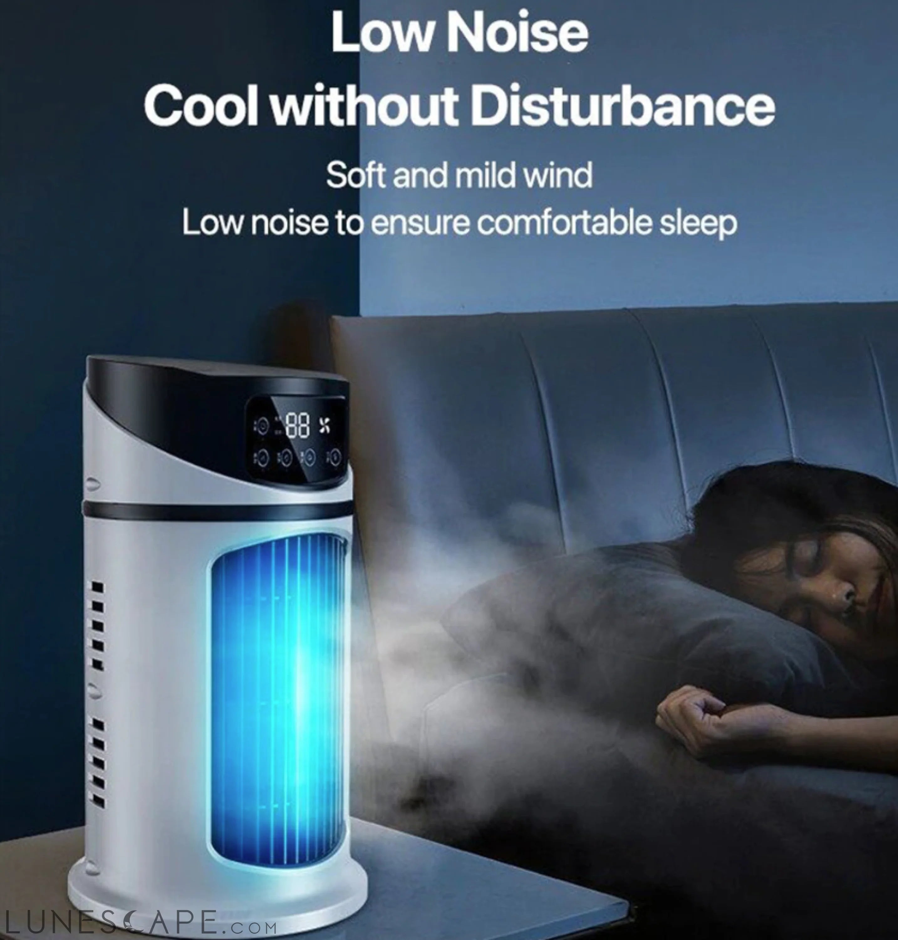Mini Portable Water Air Cooling Fan LUNESCAPE