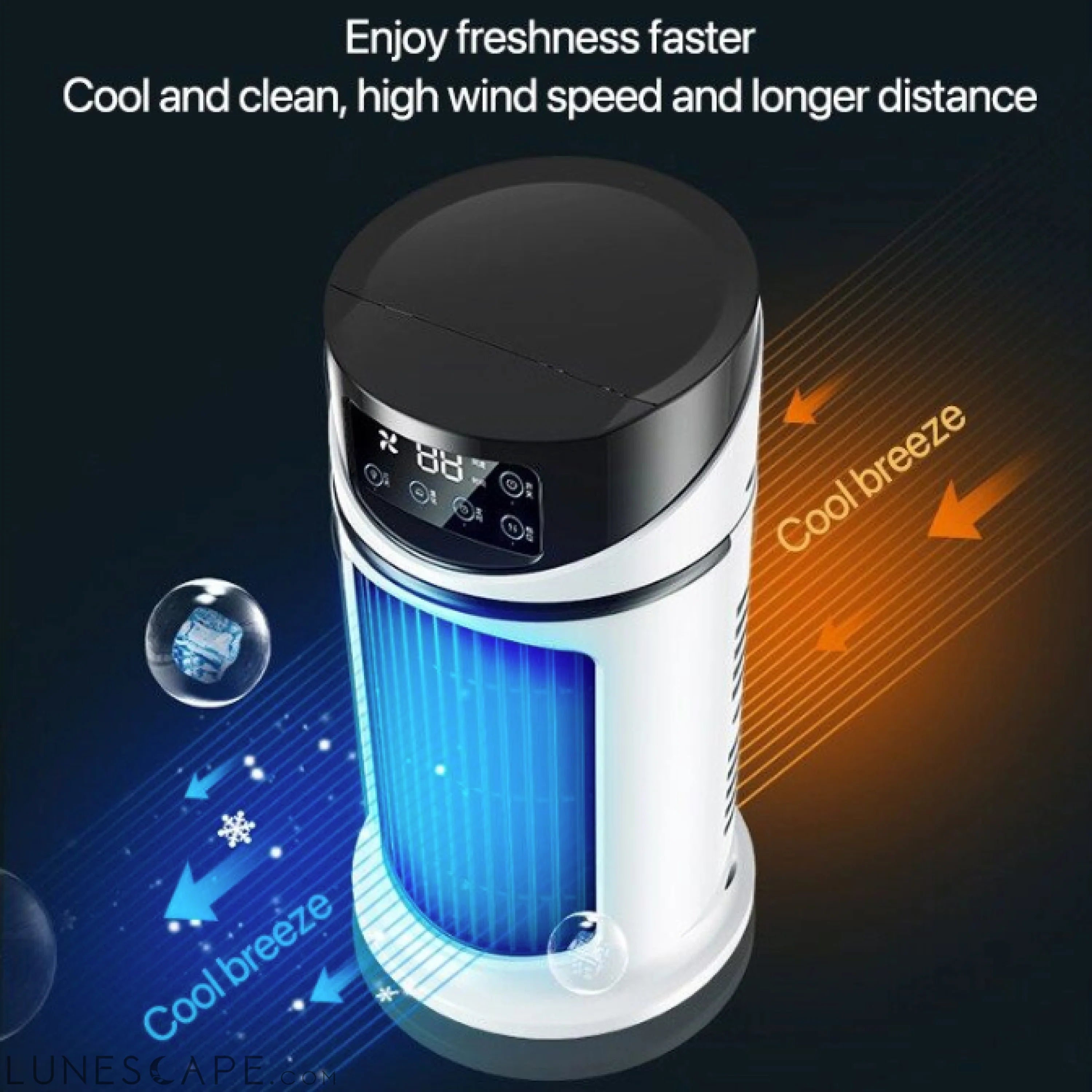 Mini Portable Water Air Cooling Fan LUNESCAPE
