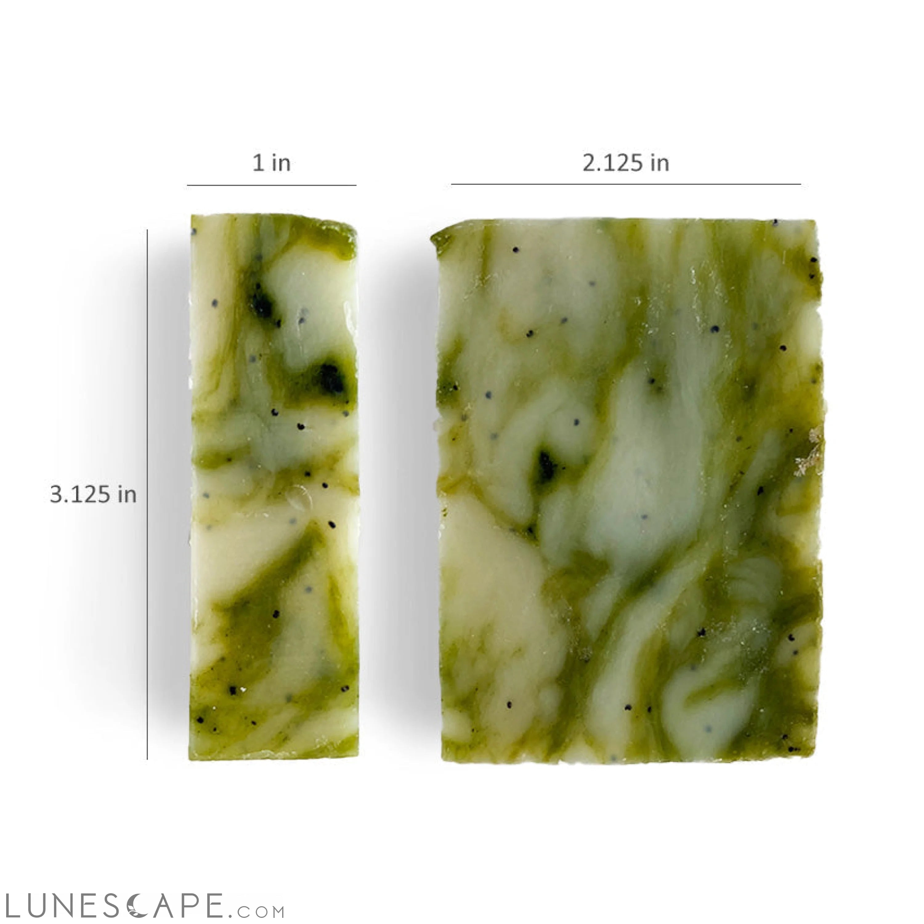 Mint Eucalyptus Bath Soap LUNESCAPE