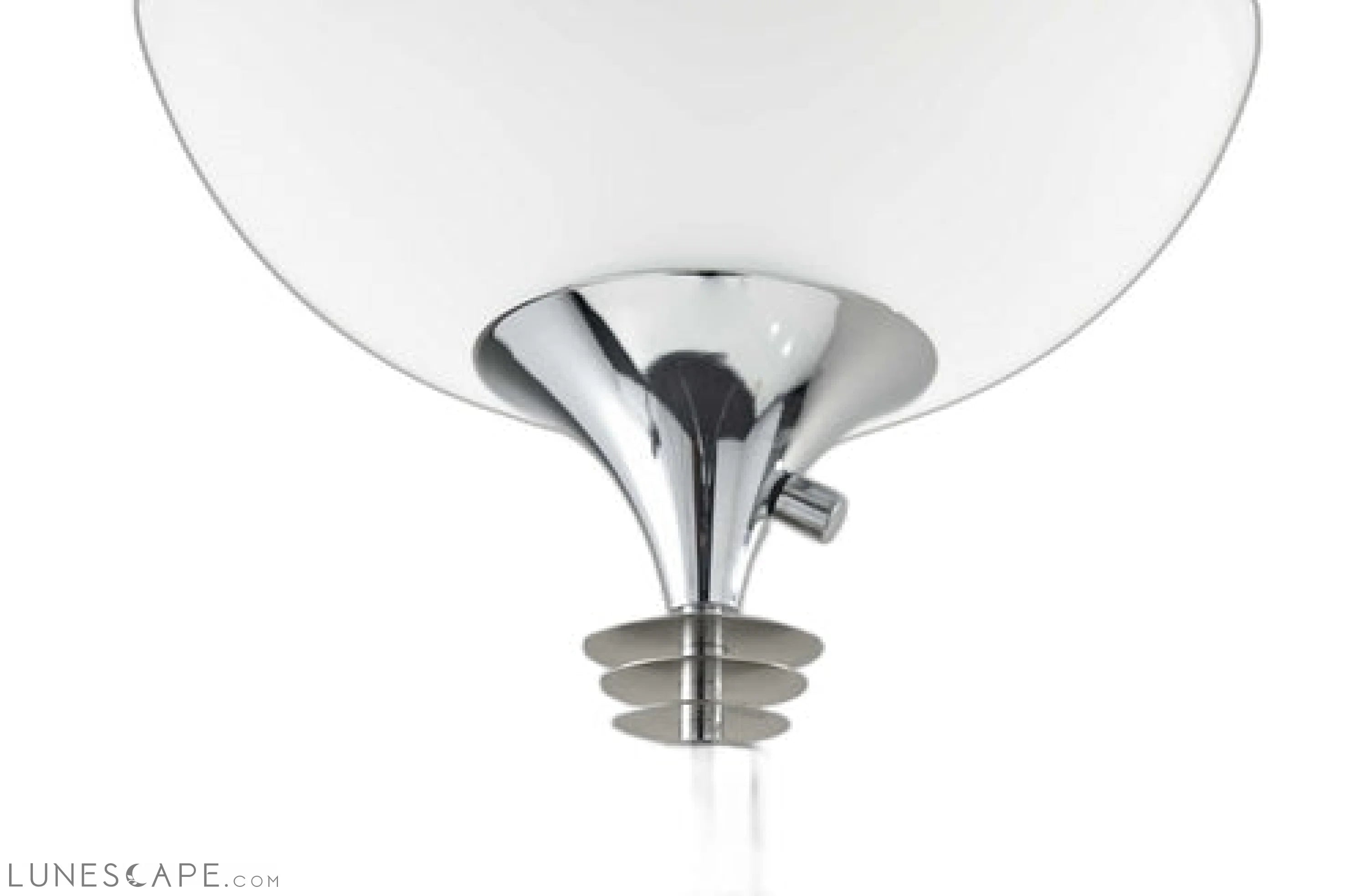 Modern Black Nickel Thick Pole Torchiere Floor Lamp LUNESCAPE