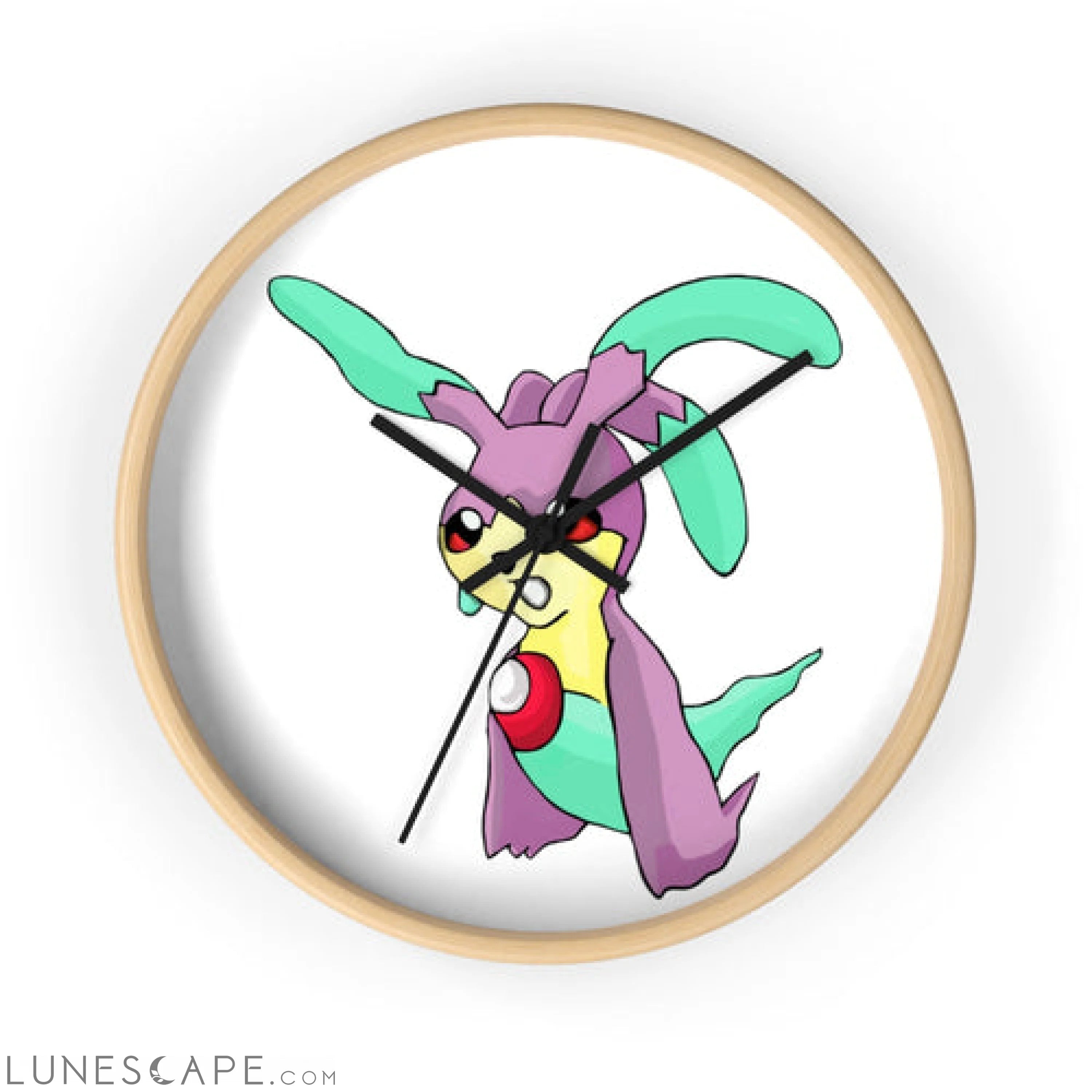 Molepha Wall clock LUNESCAPE