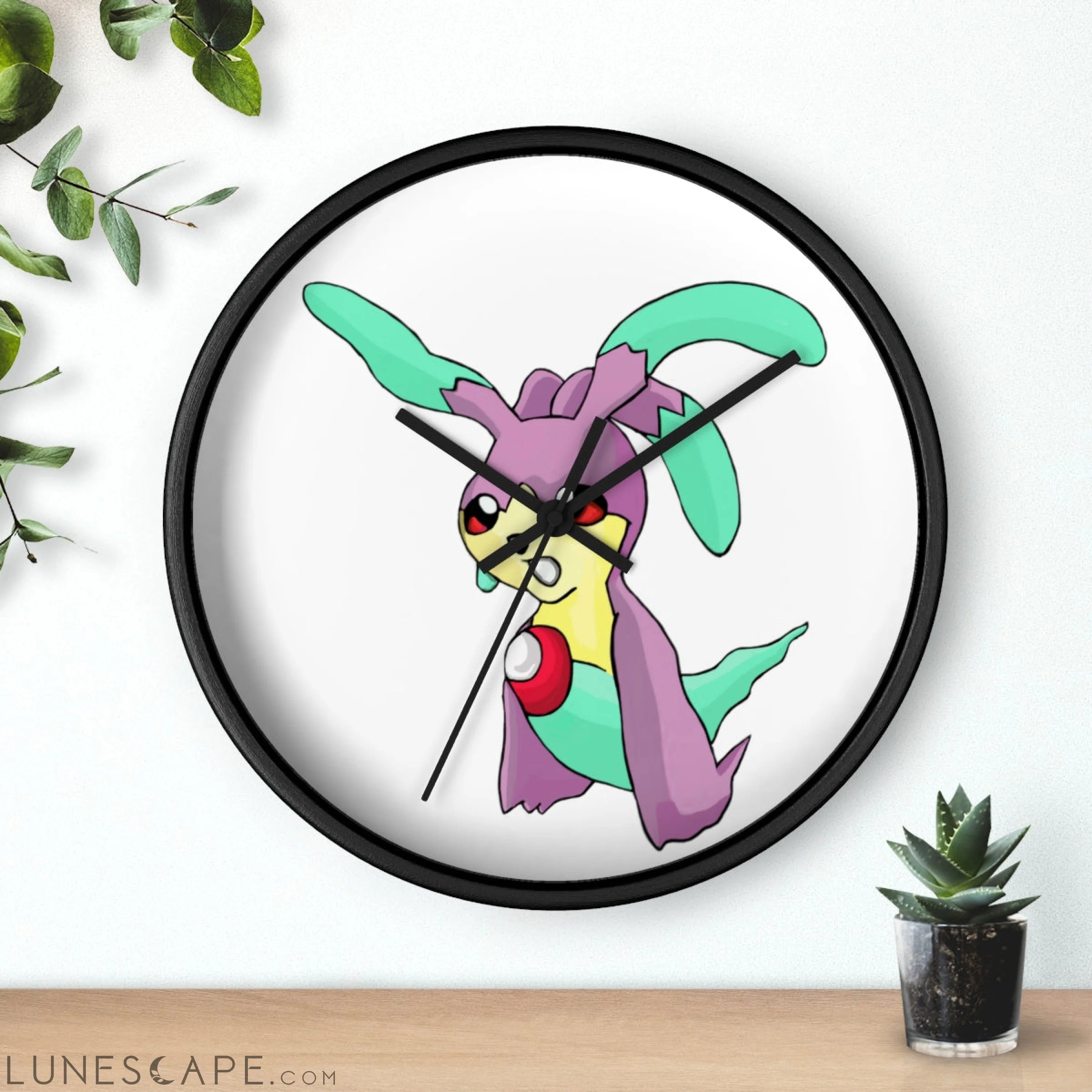 Molepha Wall clock LUNESCAPE