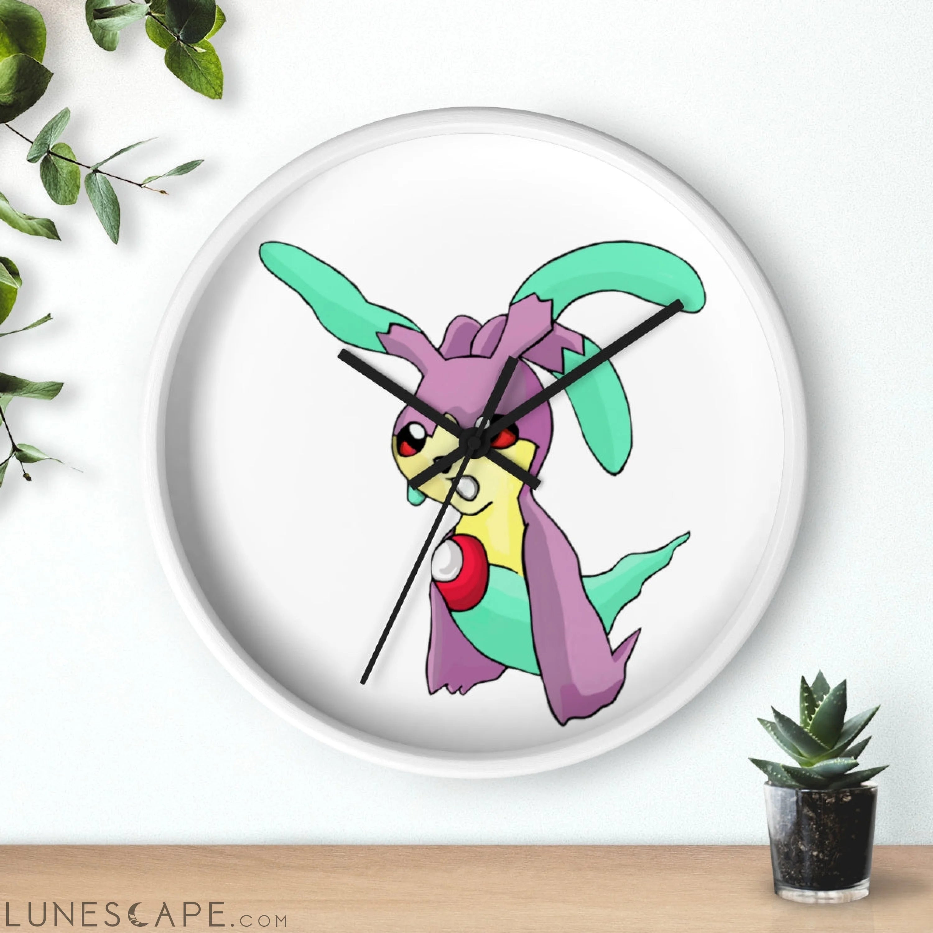 Molepha Wall clock LUNESCAPE